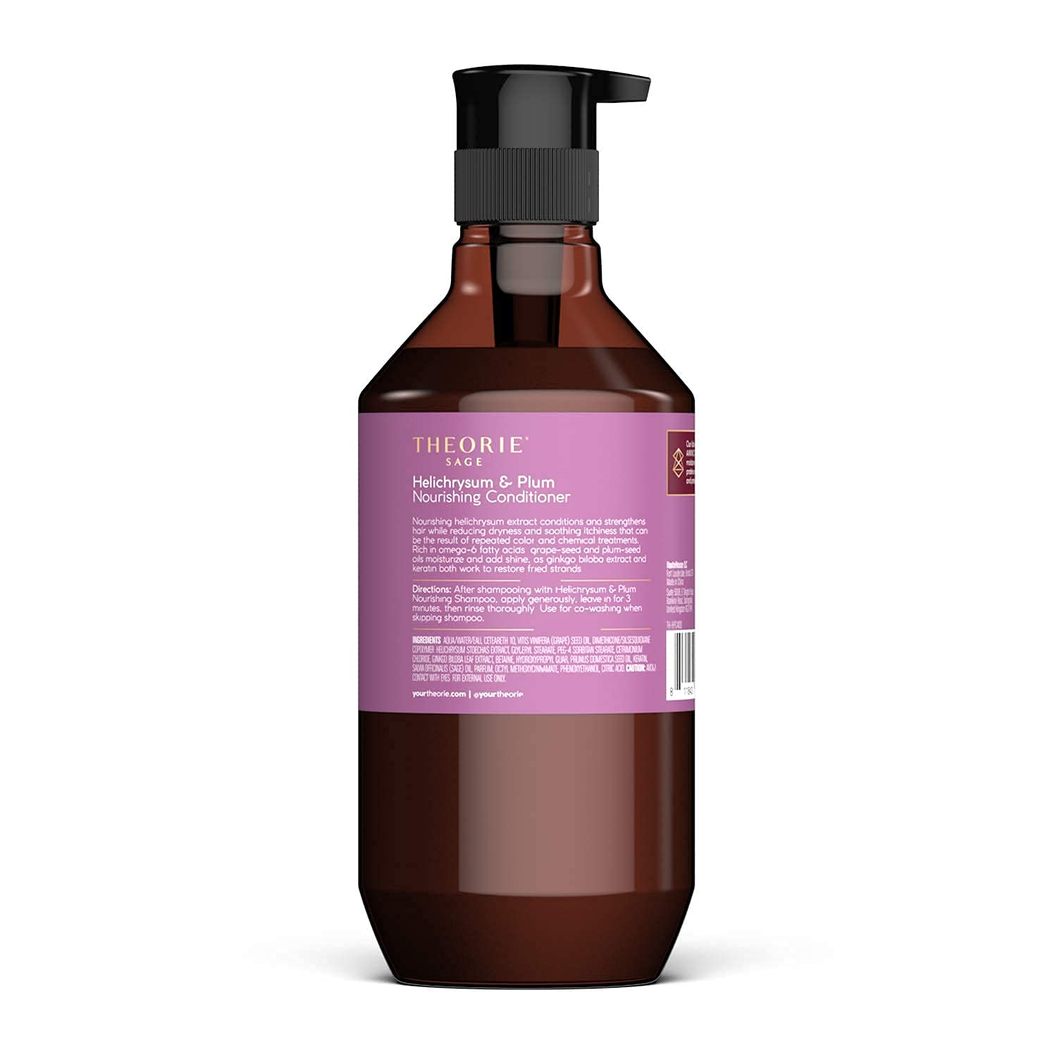 Helichrysum & Plum Nourishing Hair Conditioner for Dry & Damaged Hair - 800mL Deep Hydration & Repair - Perfect for Salon Treatments & Daily Hair Care