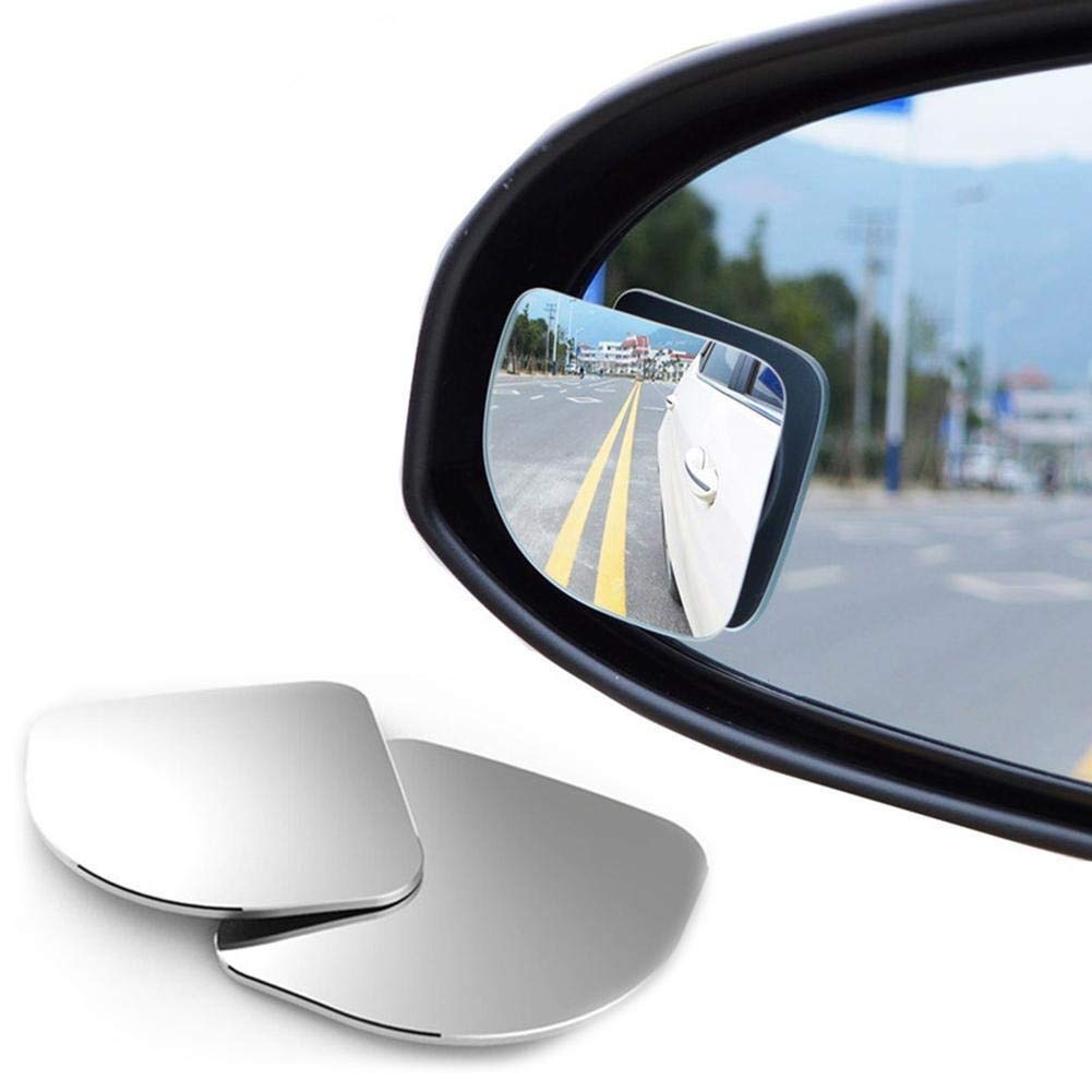 Universal Car Blind Spot Mirror - 2 Pack Adjustable Wide Angle Side Rearview Mirrors for Enhanced Driving Safety - Perfect for Parking, Lane Changes & Backing Up