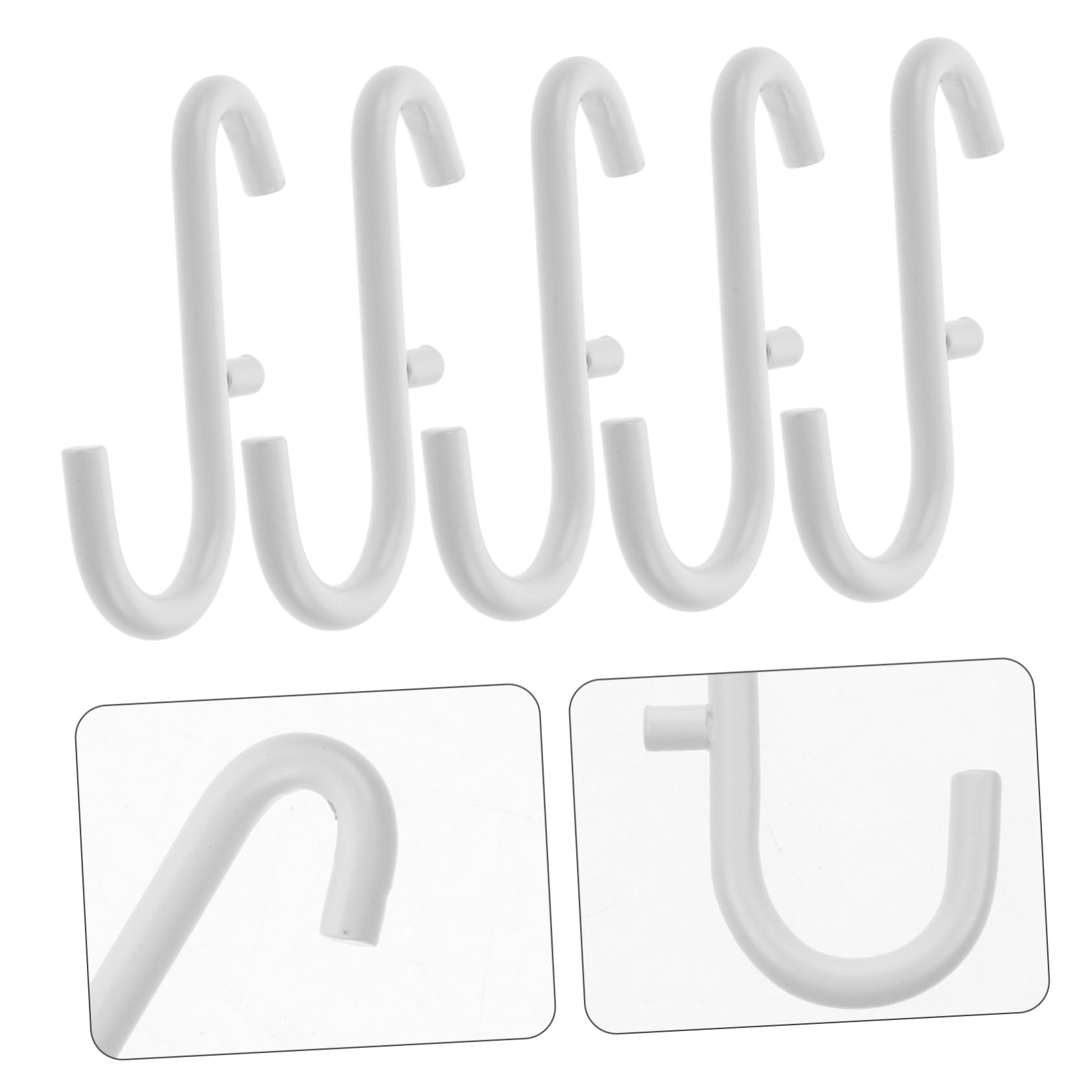 iplusmile 4 Sets Adjustable Pegboard Hooks - Wall Mount Organizer Hooks for Garage, Kitchen & Workshop - Heavy Duty Storage Hooks for Tools, Utensils & Home Organization (5pcs x4) - Perfect for DIY Projects & Space Saving Storage Solutions