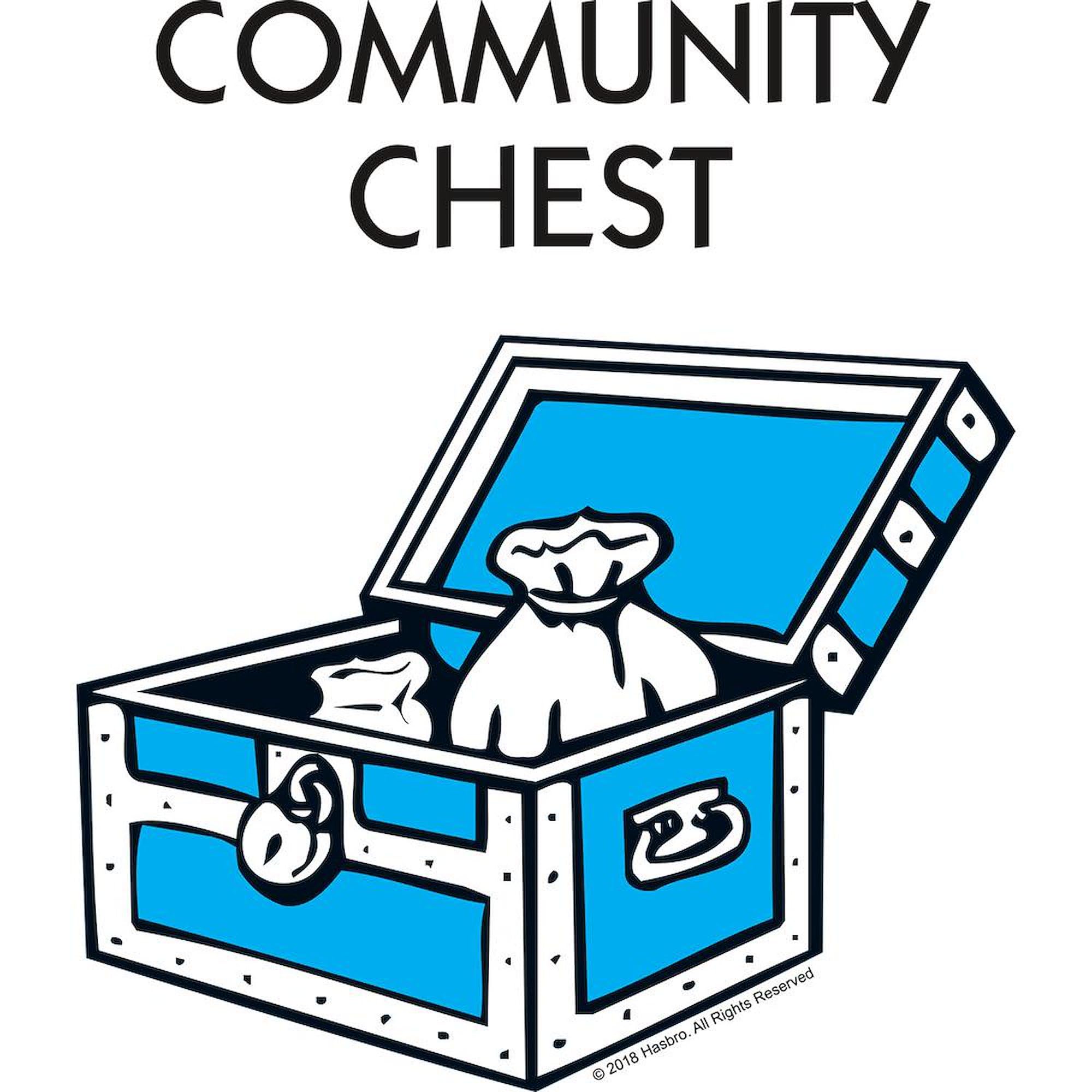 Monopoly Community Chest 15 oz (444 ml) Ceramic Coffee Mug - Fun Board Game Themed Gift for Game Nights, Office Use & Collectors