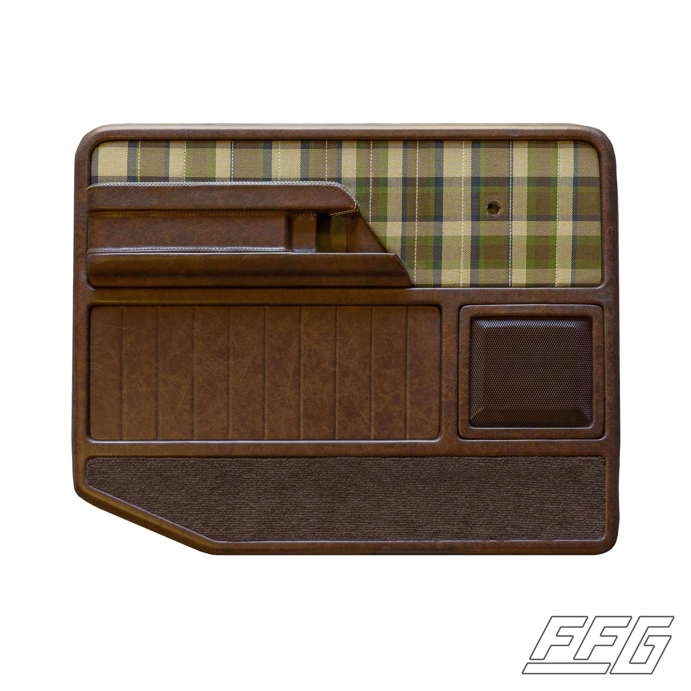Custom Upholstered Door Panels for Ford F100 F150 F250 (1973-1979) - Premium Interior Upgrade for Classic Truck Restoration & Car Show Enhancement
