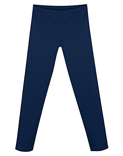 Hanes Girls' Cotton Stretch Leggings - Soft Comfortable Kids Yoga Pants for School, Play & Everyday Wear