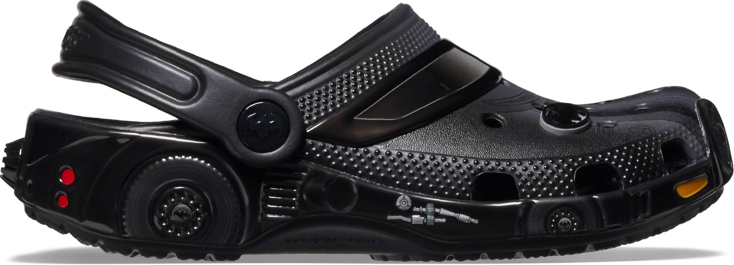 Crocs Kids Batman Batmobile Classic Clog - Unisex Lightweight Comfortable Water Shoes for Toddler Little Kid Big Kid - Perfect for Swimming, Beach, Pool & Outdoor Play