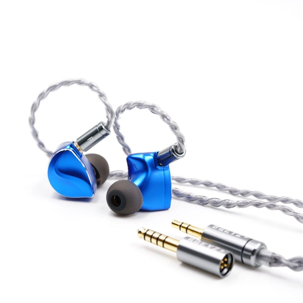 BQEYZ Winter Ultra HiFi In-Ear Monitors with 1DD + 1BC Dynamic Driver & PZT Bone Conduction Technology - Perfect for Audiophiles, Music Lovers, and Studio Monitoring