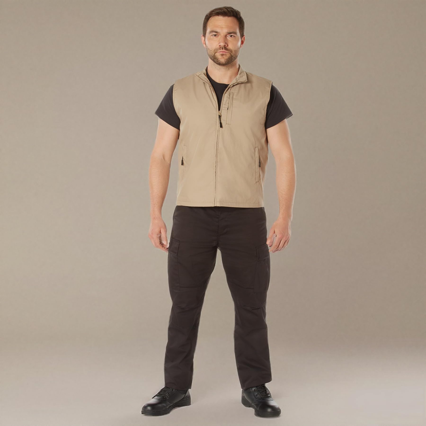 Rothco Undercover Travel Vest - Lightweight Tactical Concealed Carry Vest for Men | Outdoor Hiking, Travel & Everyday Wear | Multiple Pockets for Storage & Security