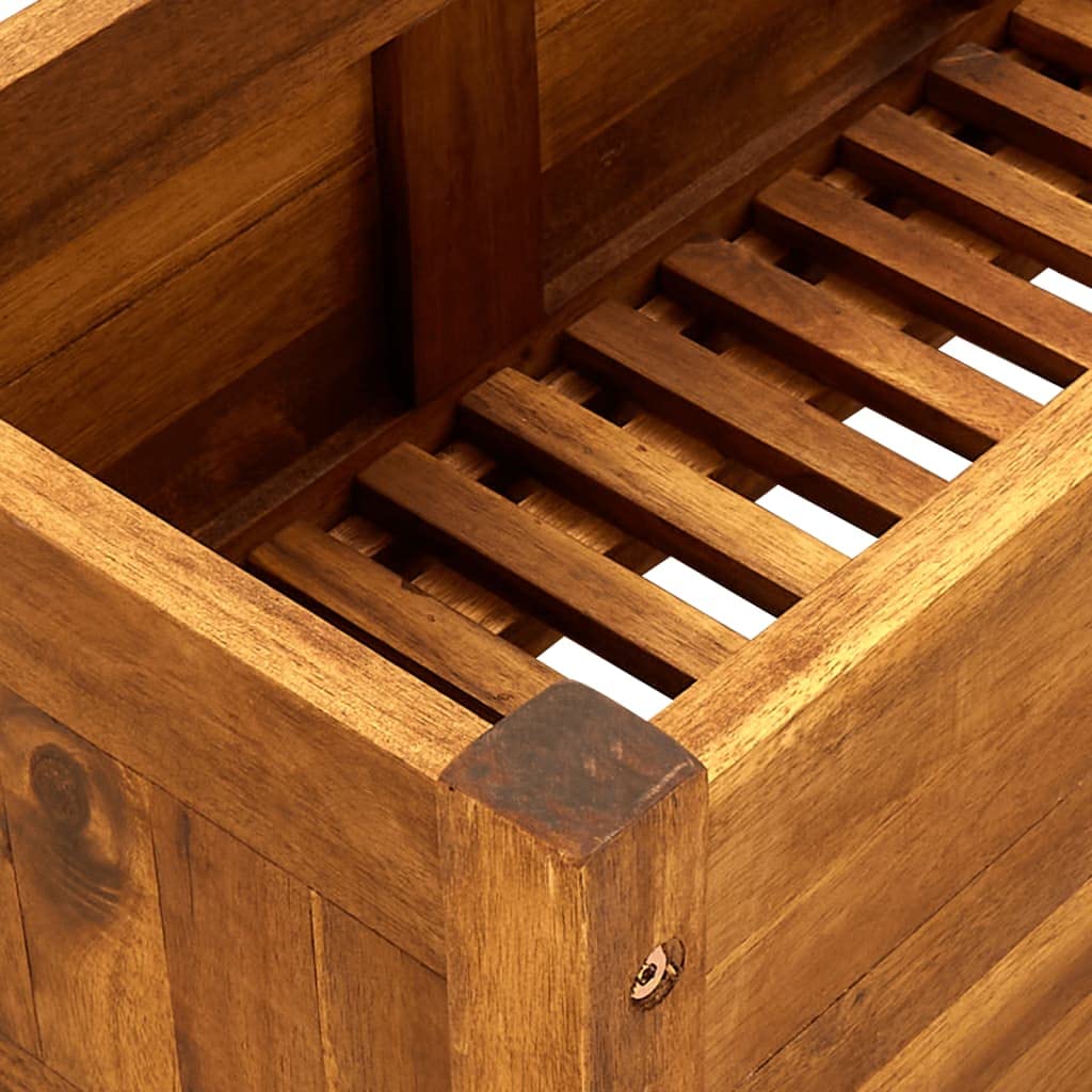 Acacia Wood Raised Garden Bed - 39.4
