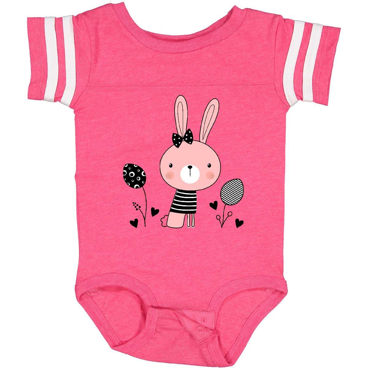 Inktastic Easter Bunny Rabbit Spring Outfit Baby Bodysuit - Cute Easter Outfit for Infants & Toddlers - Perfect for Easter Photos, Spring Celebrations & Family Gatherings