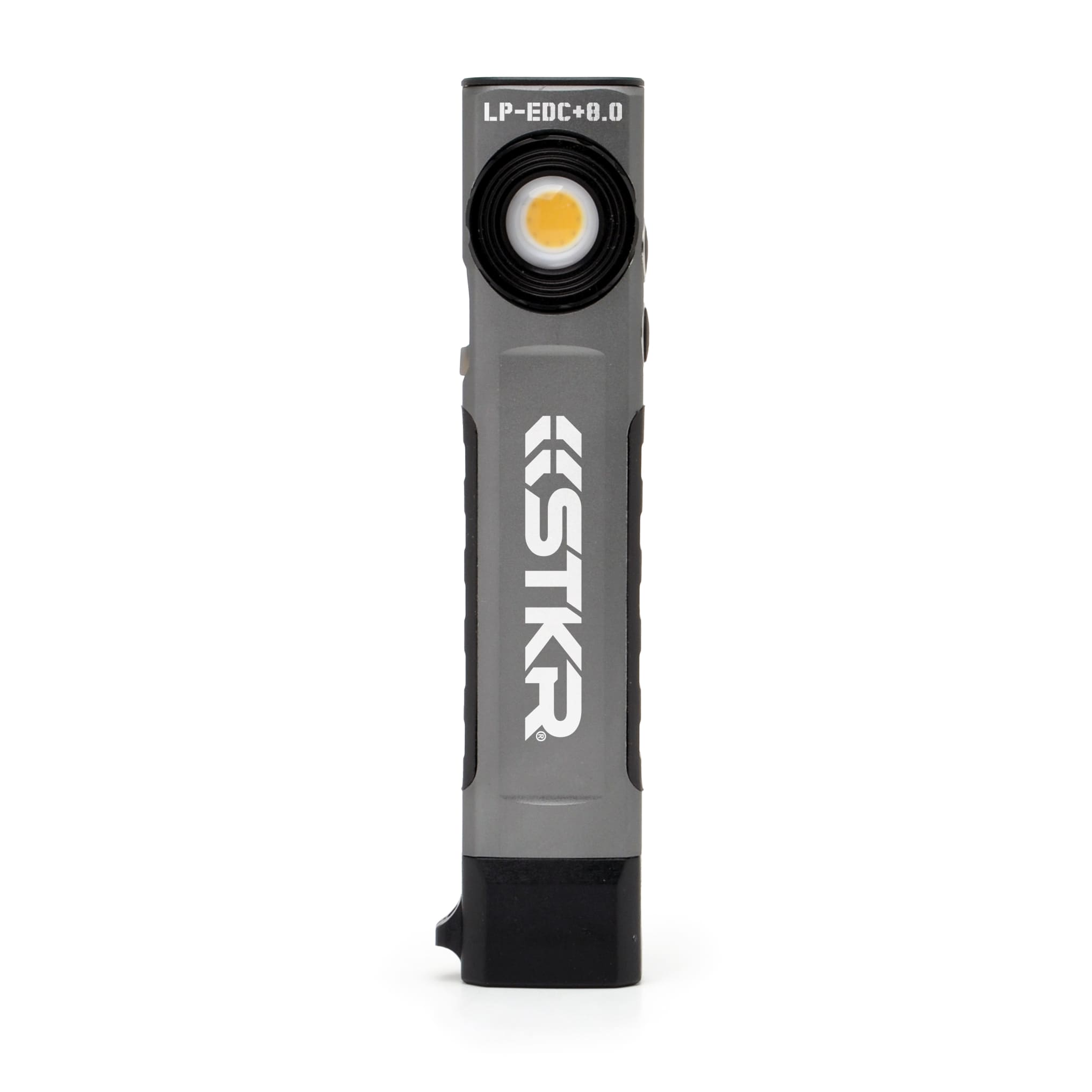 LP EDC+ 8.0 Ultra Thin Everyday Carry Flashlight - Compact Low Profile LED Torch with Spot & Flood Modes for Camping, Hiking, Emergency & Outdoor Adventures