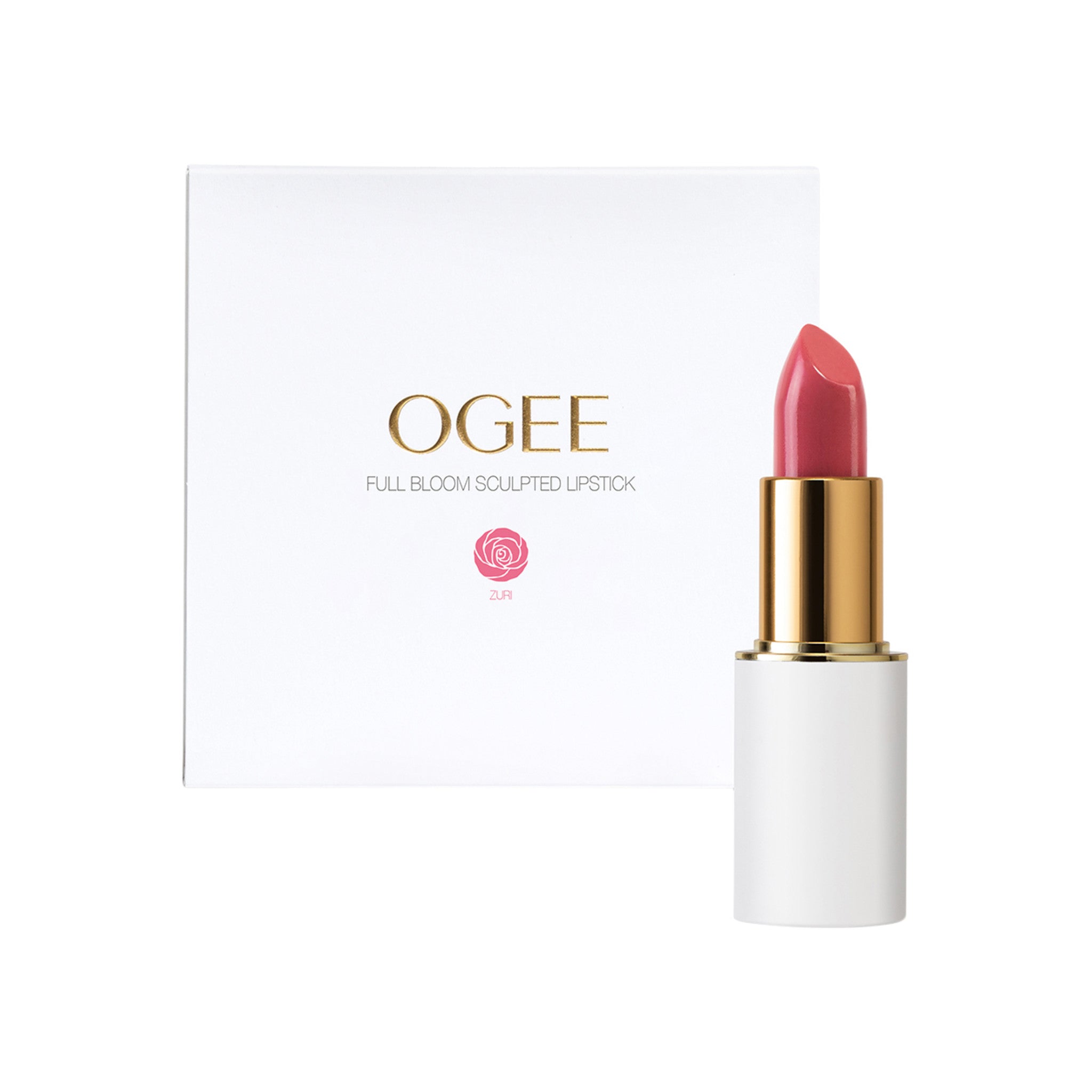 Full Bloom Sculpted Lipstick - Long Lasting Matte Lipstick with Hydrating Formula, Vegan & Cruelty-Free - Perfect for Everyday Wear, Date Night, and Special Occasions
