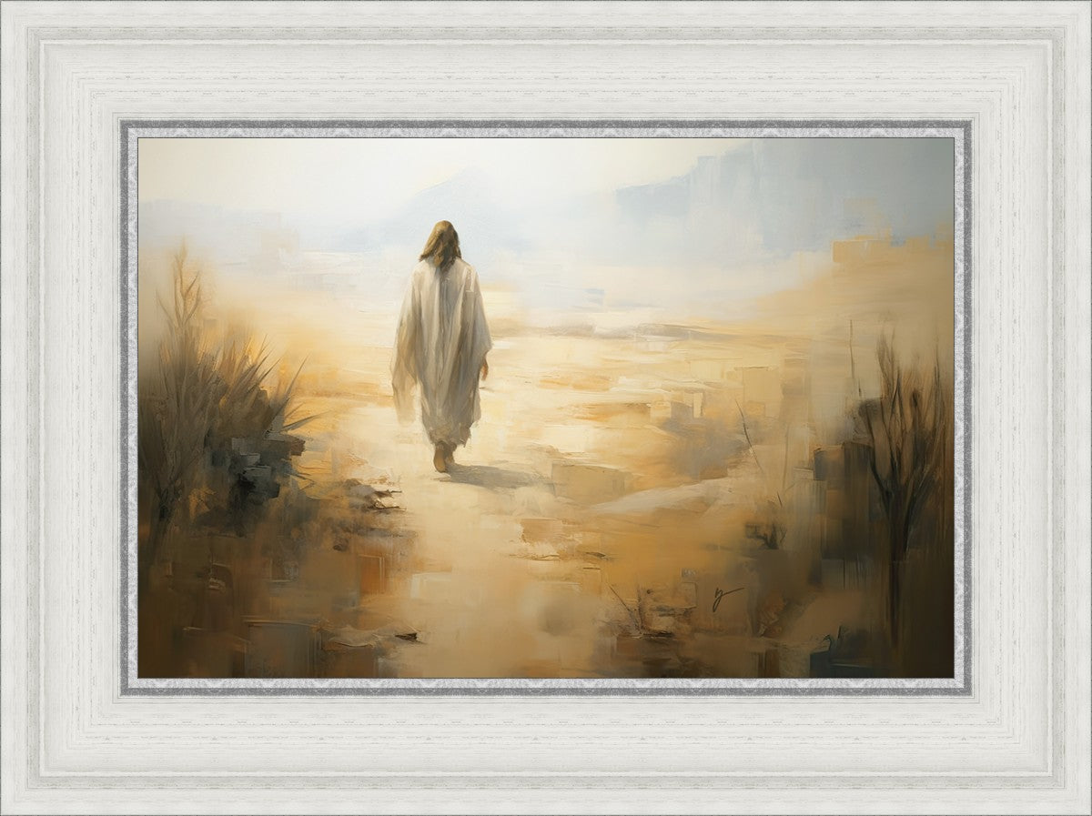 Embracing The Whispers of Solitude - Inspirational Wall Art for Home & Office Decor | Perfect for Meditation Rooms, Living Spaces & Gift Giving