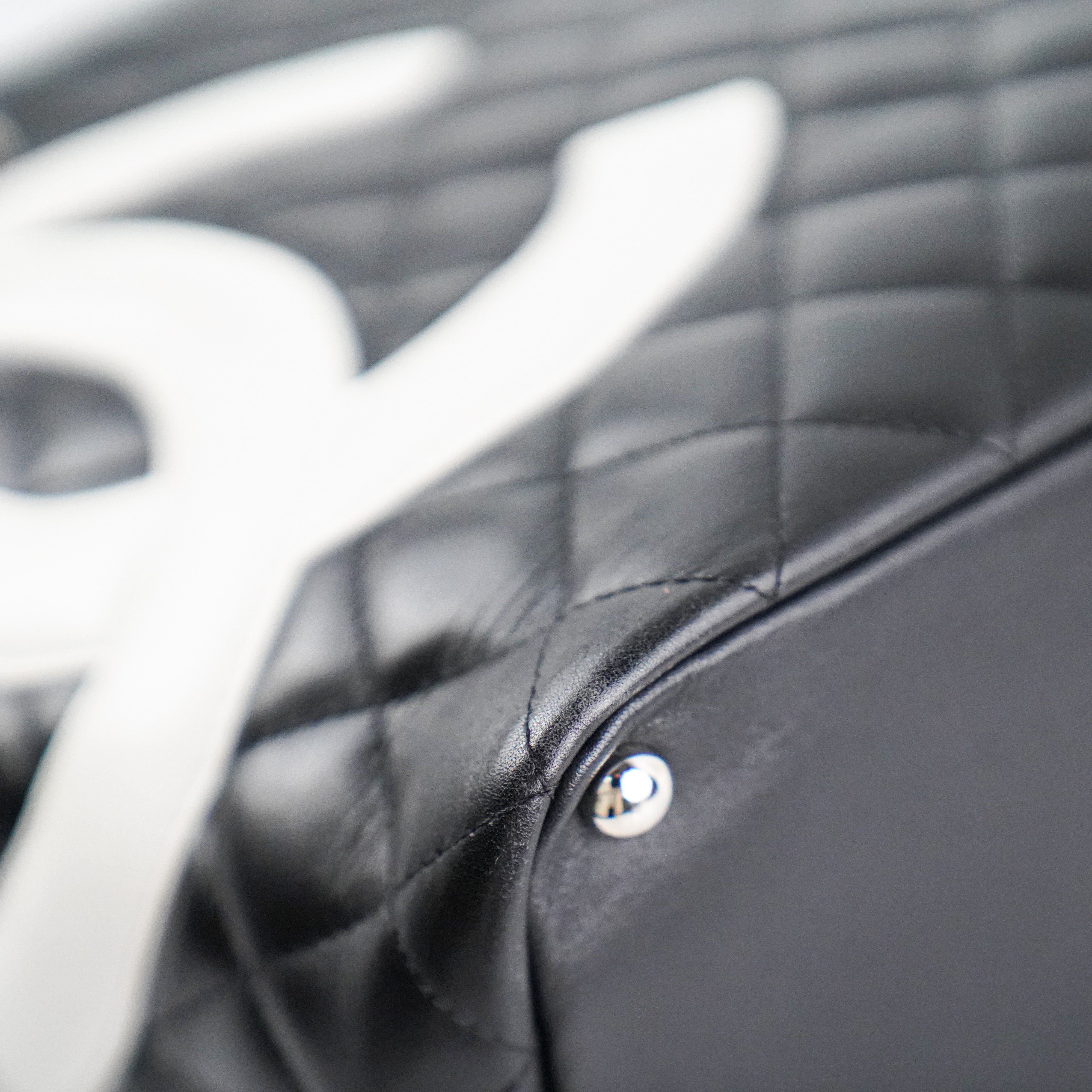 Chanel Rue Cambon Black Lambskin Leather Tote Bag - Luxury Designer Handbag for Women, Perfect for Work, Travel & Everyday Use