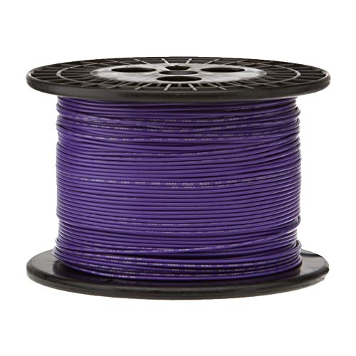 18 AWG TXL Automotive Stranded Hook Up Wire - 1000 ft Violet (0.082