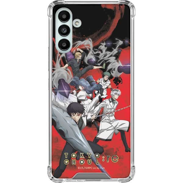 Skinit Clear Phone Case for Samsung Galaxy A13 5G - Officially Licensed Funimation Tokyo Ghoul Design | Protective Cover for Everyday Use & Anime Fans