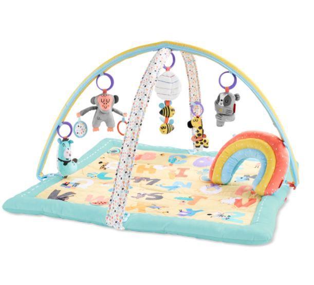 Skip Hop Activity Gym for Babies - Interactive Playmat with Toys & Music for Tummy Time & Sensory Development - Perfect for Newborns & Infants