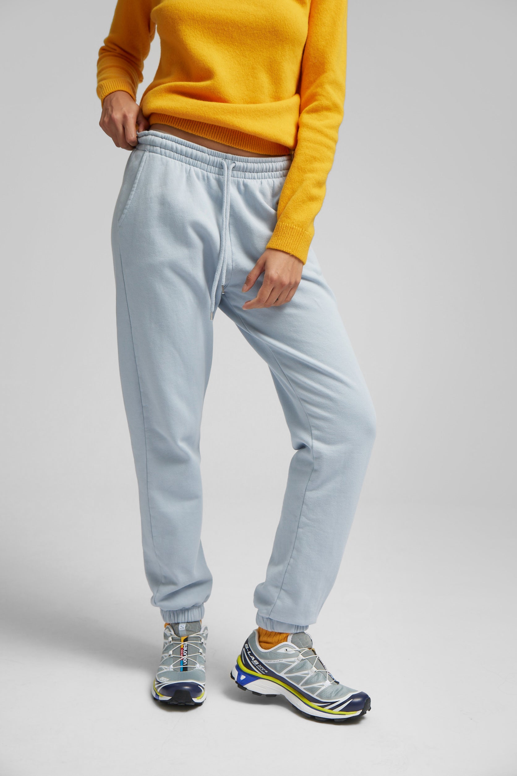 Organic Cotton Sweatpants for Women - Soft & Comfortable Lounge Pants in Dusty Plum - Perfect for Yoga, Running & Casual Wear