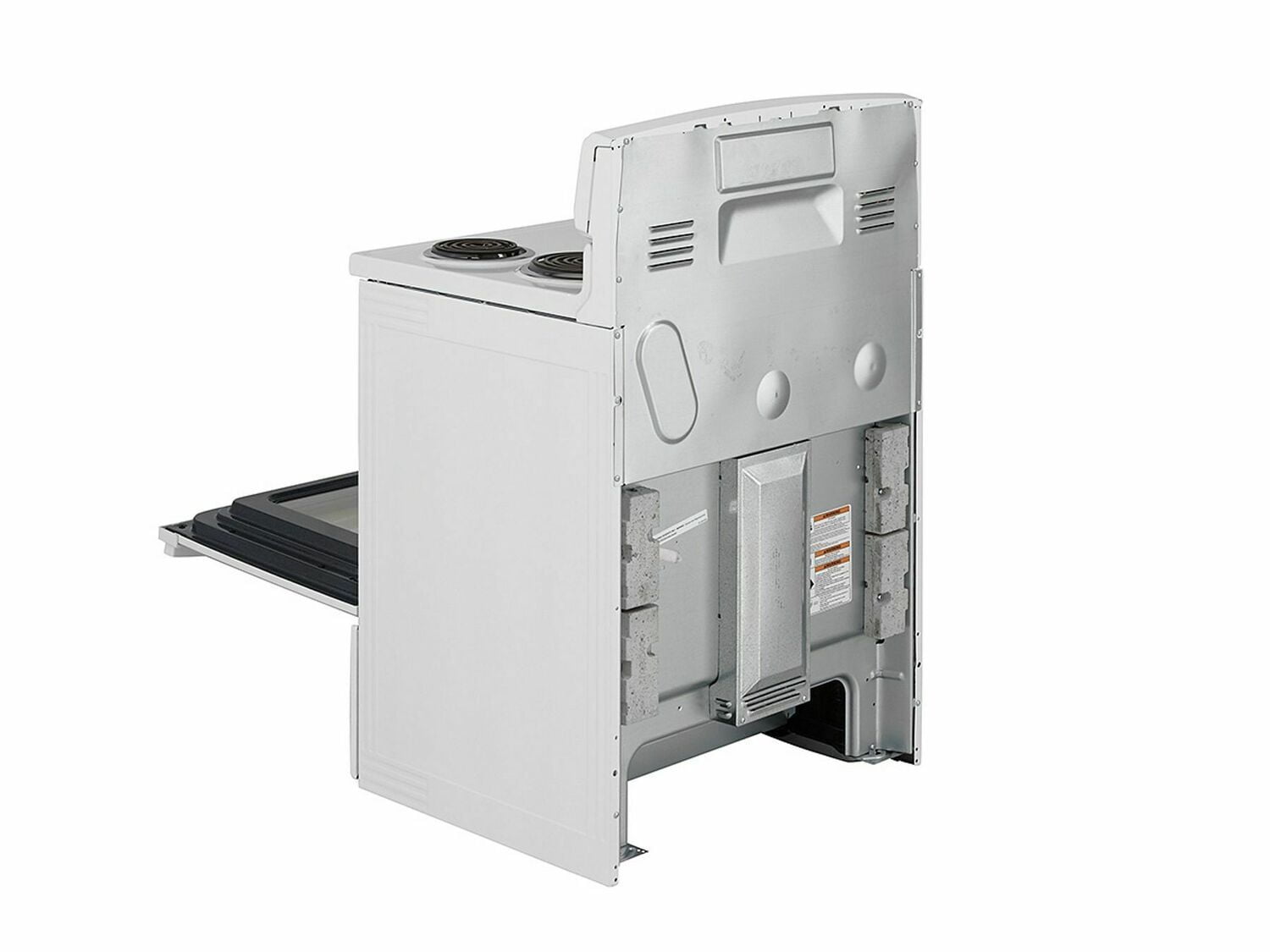 Amana ACR4503SFW 30 Inch Electric Range with Self-Cleaning Option - White | Freestanding Kitchen Stove for Baking, Roasting & Family Cooking