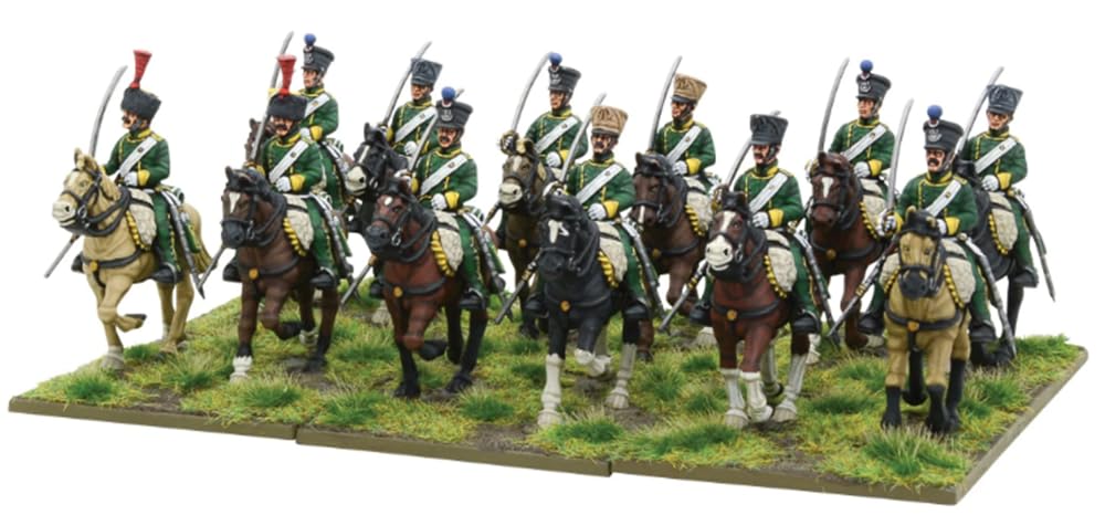 Warlord Black Powder Waterloo Second Edition Strategy Board Game - 19th Century Military History Tabletop Wargaming Kit for Adults | Perfect for Historical Reenactments & Tactical Role Playing Game Nights