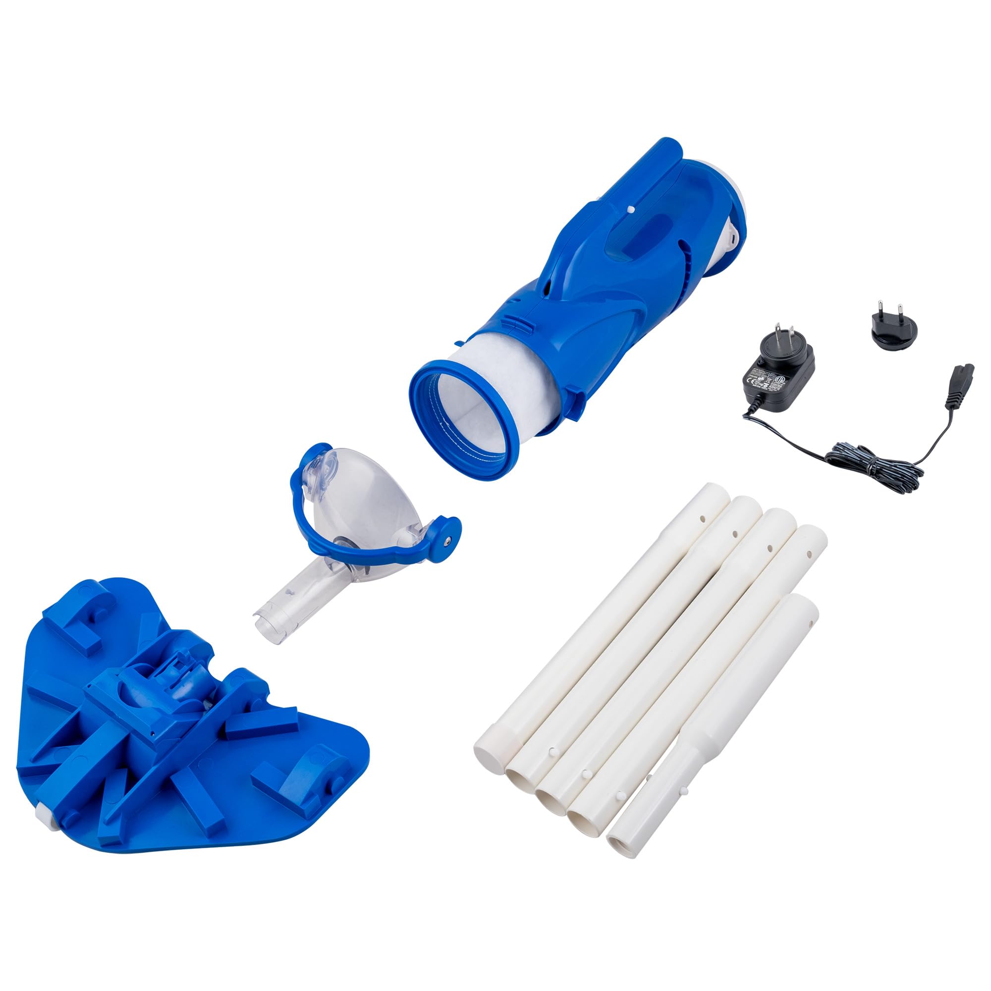 POOL BLASTER Catfish Ultra Rechargeable Battery-Powered Pool Cleaner - Ideal for In-Ground & Above Ground Pools to Remove Leaves, Dirt, Sand & Silt | Perfect for Weekly Pool Maintenance and Quick Cleanups