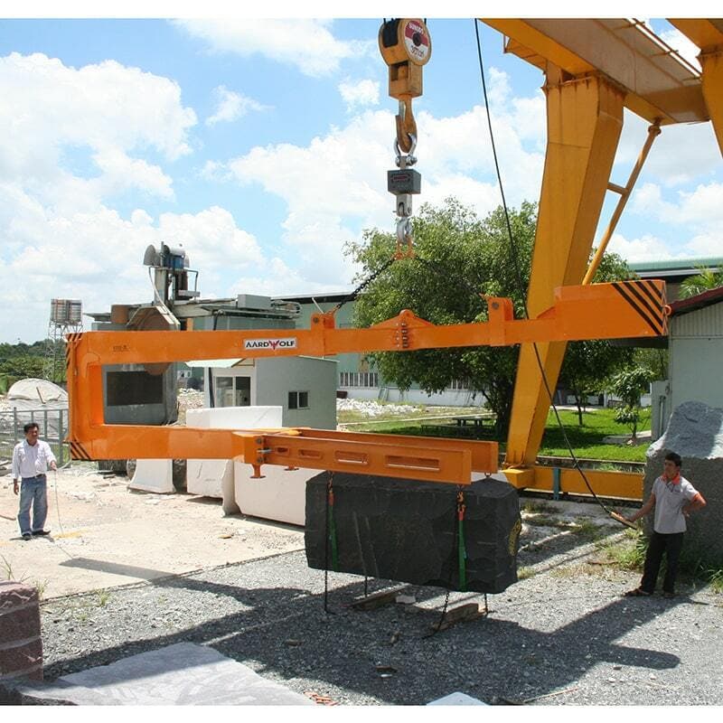 Aardwolf Slab Bundle Handler - Heavy Duty Stone & Concrete Handling Tool for Construction & Landscaping - Perfect for Moving Large Slabs, Pavers & Building Materials