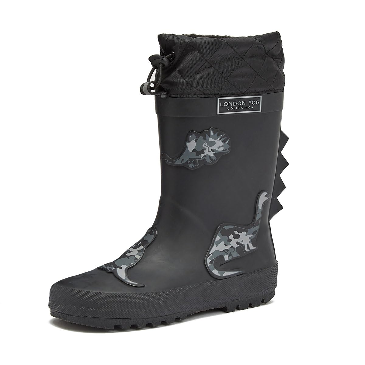 London Fog Toby Insulated Waterproof Winter Snow Boots & Rain Boots for Boys & Girls - Kids Sizes 11 to 7 - Perfect for School, Outdoor Play & Snowy Adventures