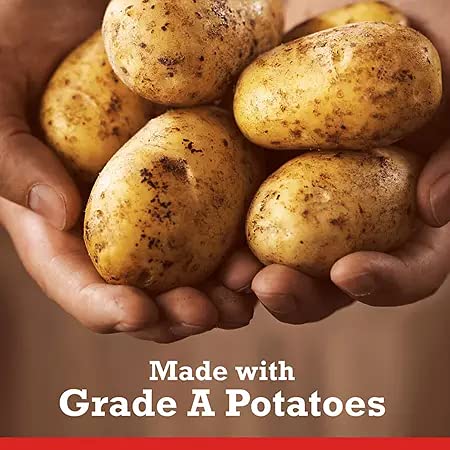 Ore-Ida Golden Crinkles French Fried Potatoes - Gluten-Free Frozen Fries, 4 Family Size Boxes (8 lbs Each) | Perfect for Parties, BBQs & Quick Family Meals