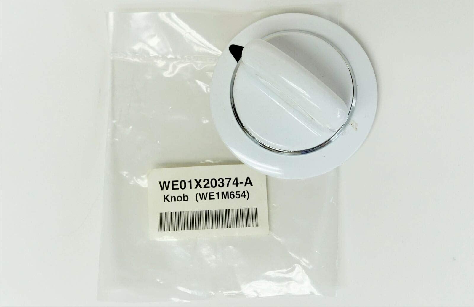 GE WE01X20374 Dryer Timer Control Knob Replacement - White (Compatible with PS8769912, AP5805160) | Perfect for GE Dryer Repair & Maintenance | Home Laundry Appliance Parts