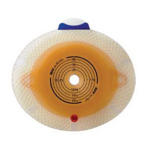 Coloplast SenSura Click Two-Piece Ostomy Pouch System with Skin Barrier, Belt Tabs, 2 3/4