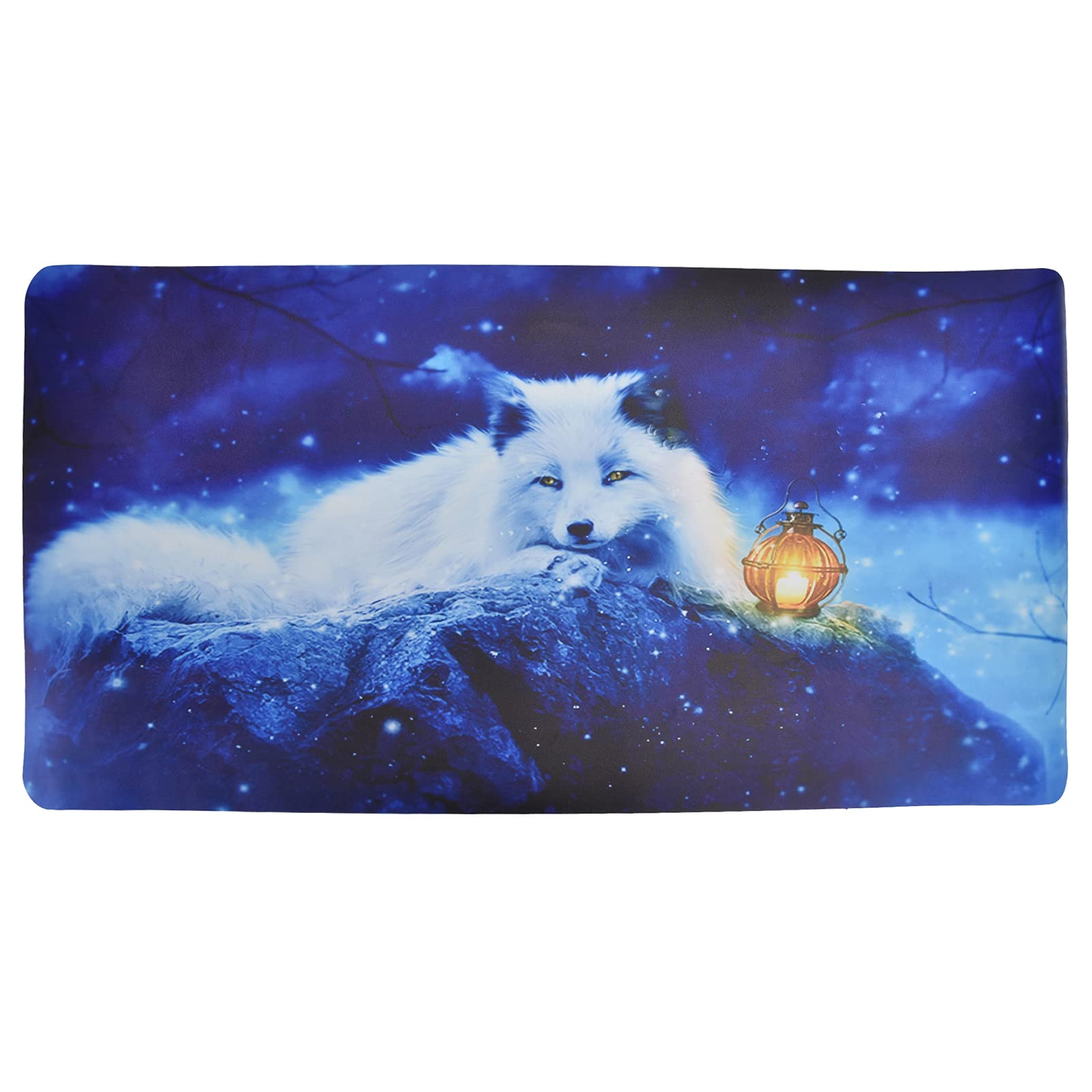 Premium PU Leather Desk Mat - 60x30cm Large Gaming Mouse Pad & Keyboard Protector for Office & Home Workspace - Non-Slip Computer Desk Mat for PC, Laptop, Writing & Gaming Setups