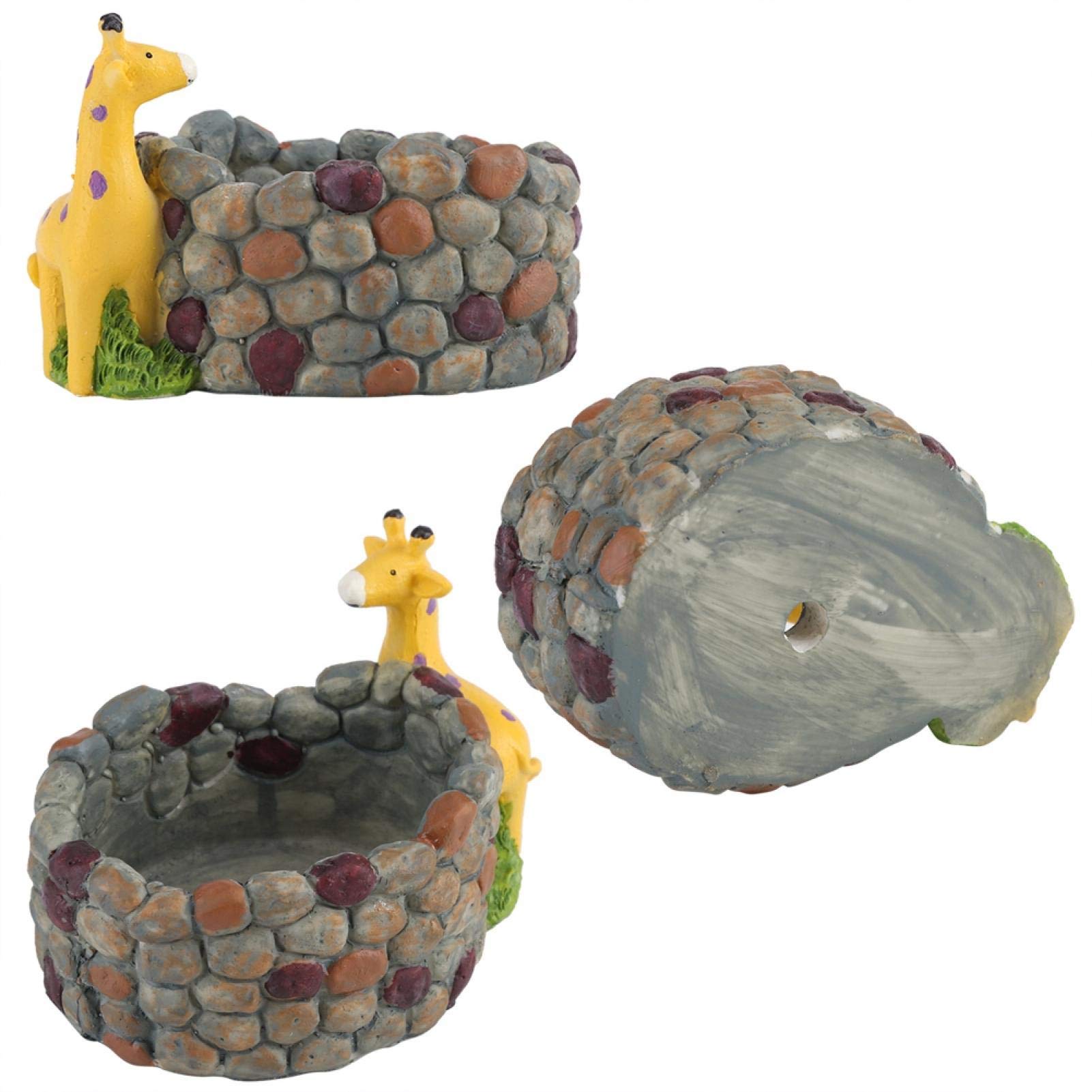 Creative Resin Succulent Planter Basket - Decorative Flower Pot for Herbs, Succulents & Indoor Plants - Perfect for Home, Garden & Office Decor