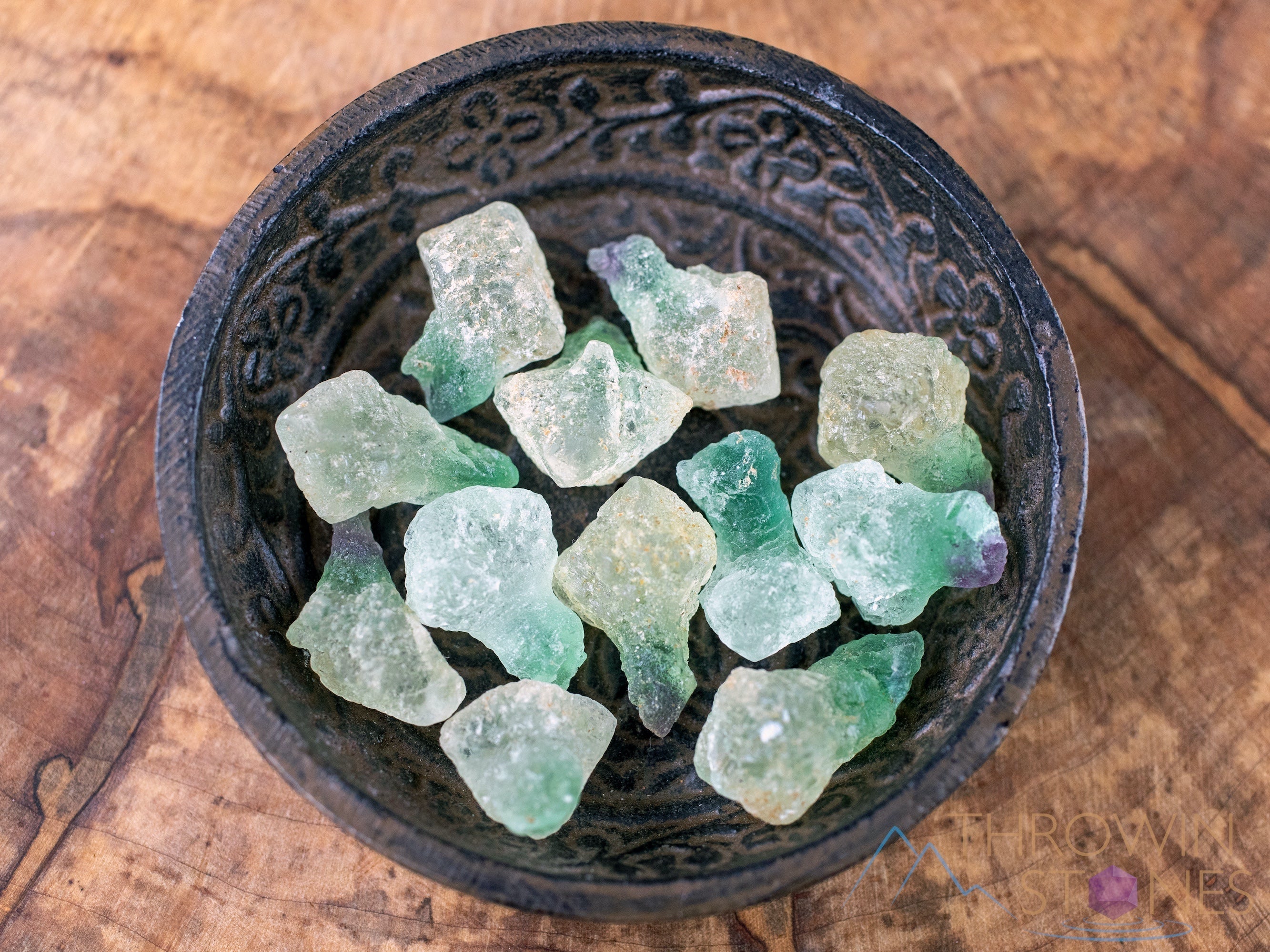 Natural Green Fluorite Raw Crystal Mushroom - Metaphysical Healing Stone, Home Decor, Raw Crystals & Minerals for Meditation (E1441) | Spiritual Healing, Reiki Energy, Feng Shui Decor