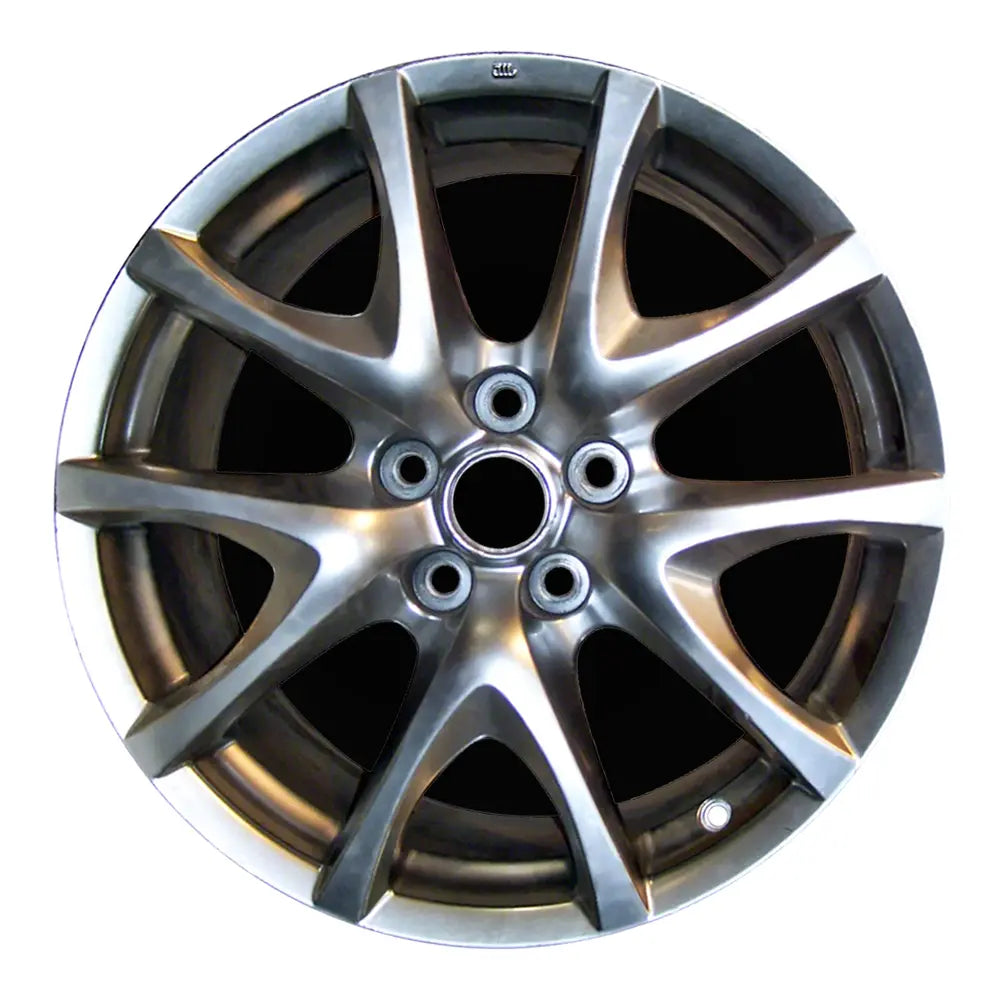 18 Inch Mazda RX8 OEM Wheels ALY064901 (2008-2011) - Hypersilver Finish - Replacement Rim 9965188080 - Perfect for Performance Upgrades & Car Restoration Projects