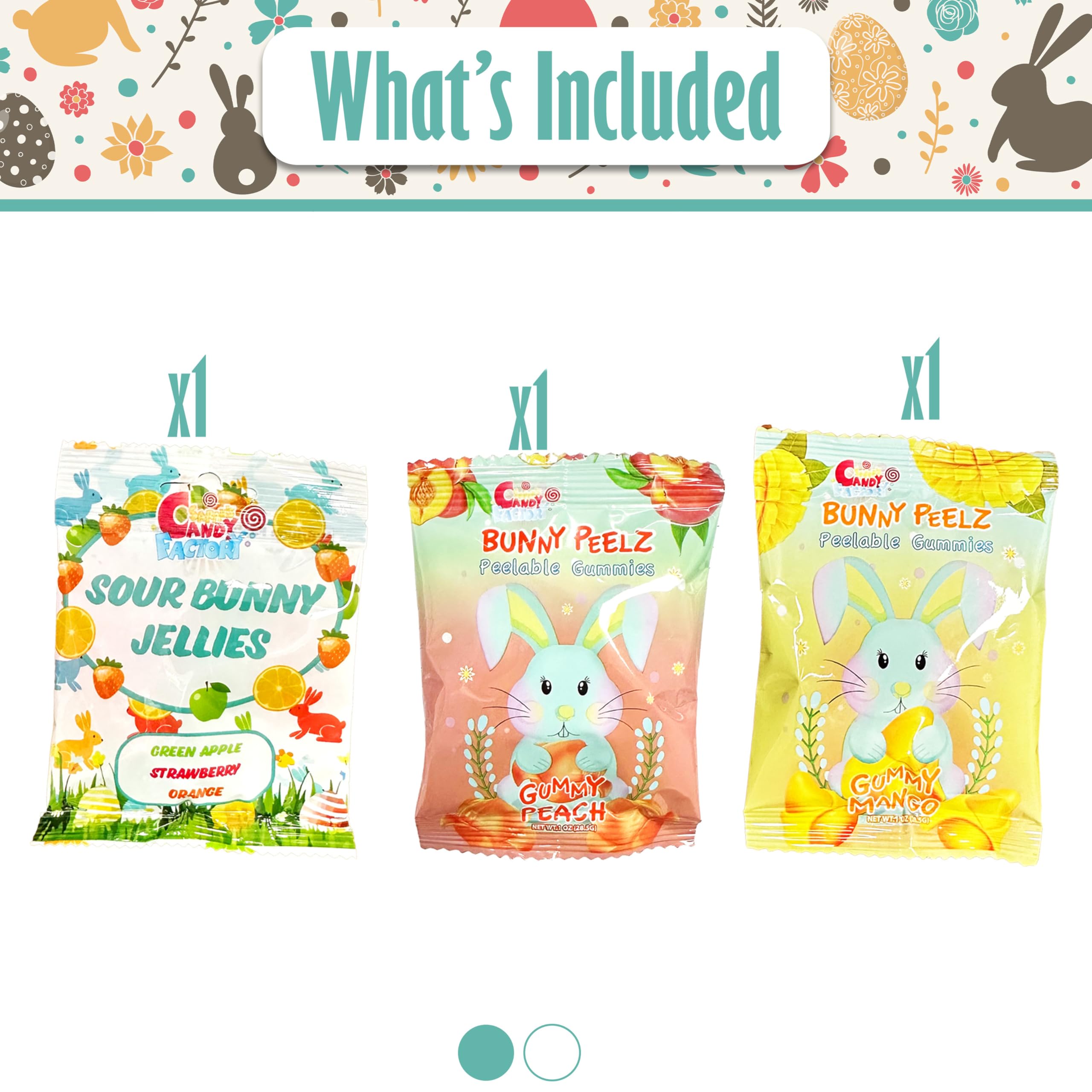 Easter Gift Box with Plush Bunny & Snacks - for Couples, Kids, Friends | Holiday Treats & Gifts