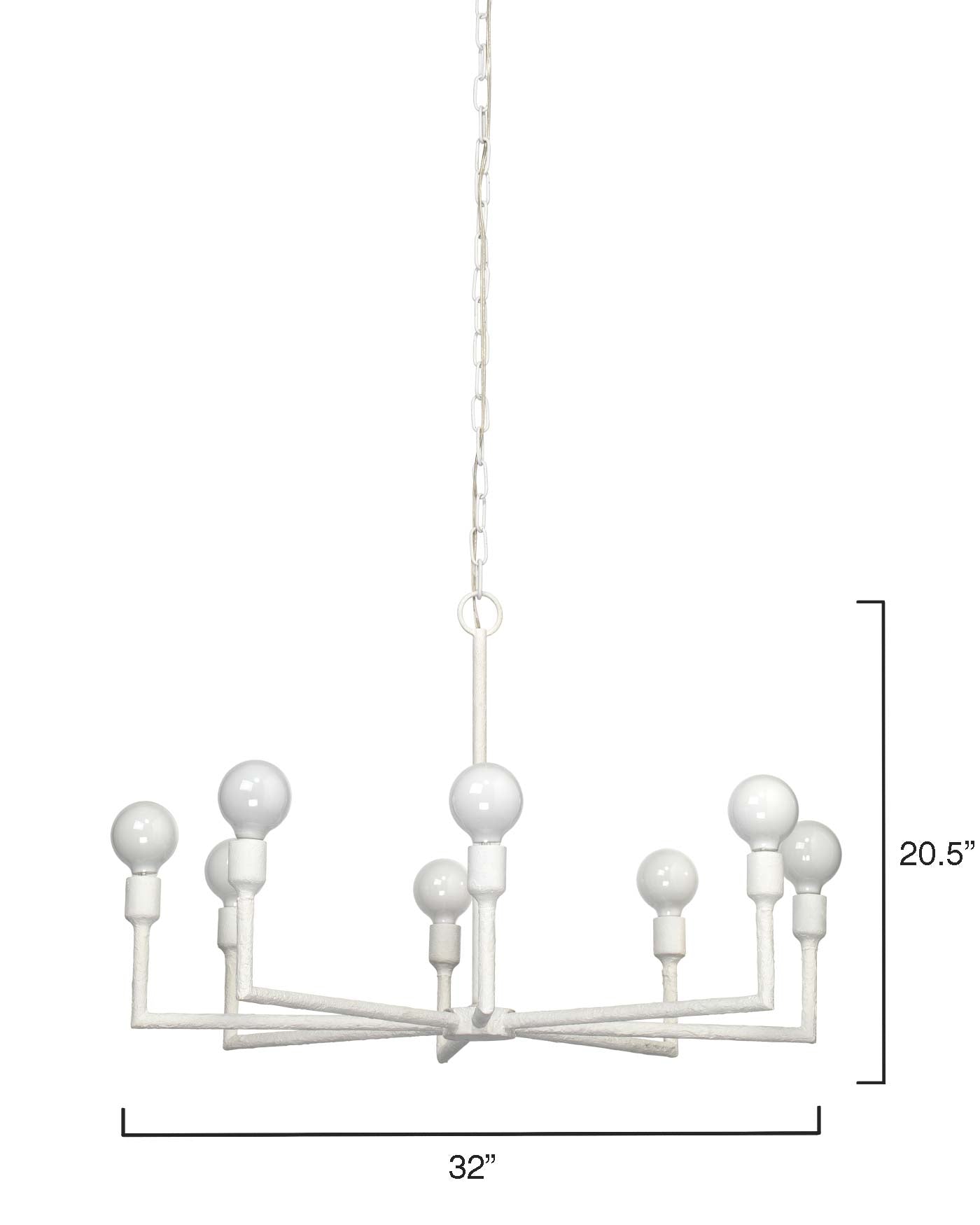Elegant Crystal Park Chandelier - Modern Ceiling Light Fixture for Dining Room, Living Room & Bedroom | Perfect for Home Decor & Interior Design