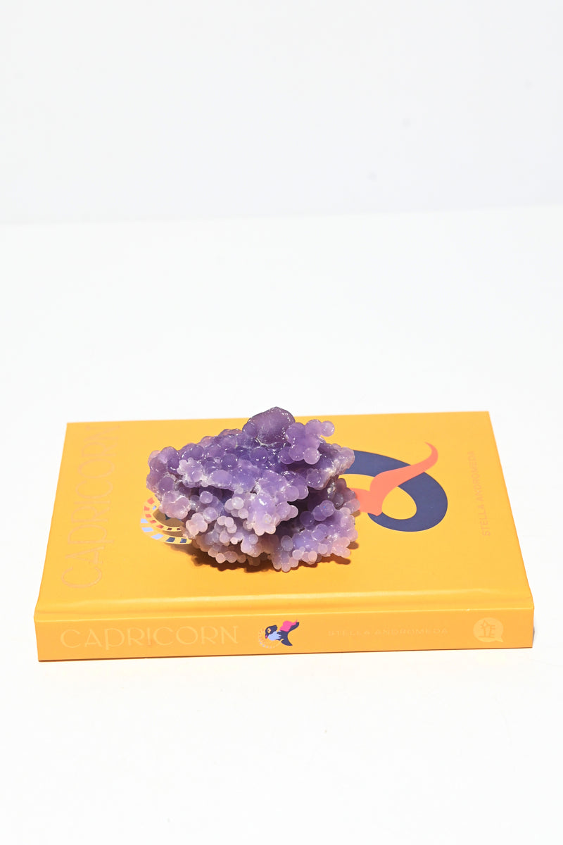 Natural Grape Agate Crystal Cluster - Healing Stone for Meditation, Home Decor & Spiritual Gifts | Perfect for Yoga, Reiki & Crystal Collections