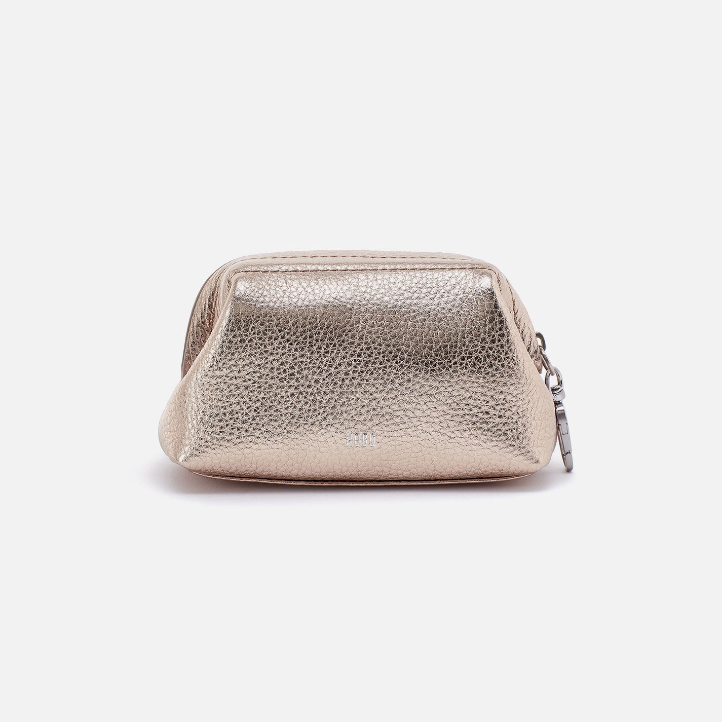 Premium Nila Pouch in Metallic Leather - Cameo Quartz Color | Stylish Crossbody Bag for Women | Perfect for Work, Travel & Evening Events