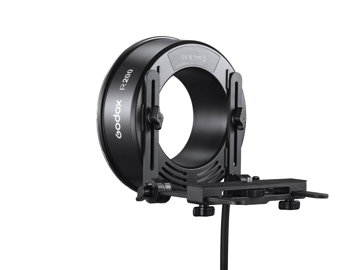 Godox R200 Ring Flash Head for AD200 & AD200Pro - Professional Ring Light for Portrait & Macro Photography - Perfect for Studio, Fashion, and Product Photography