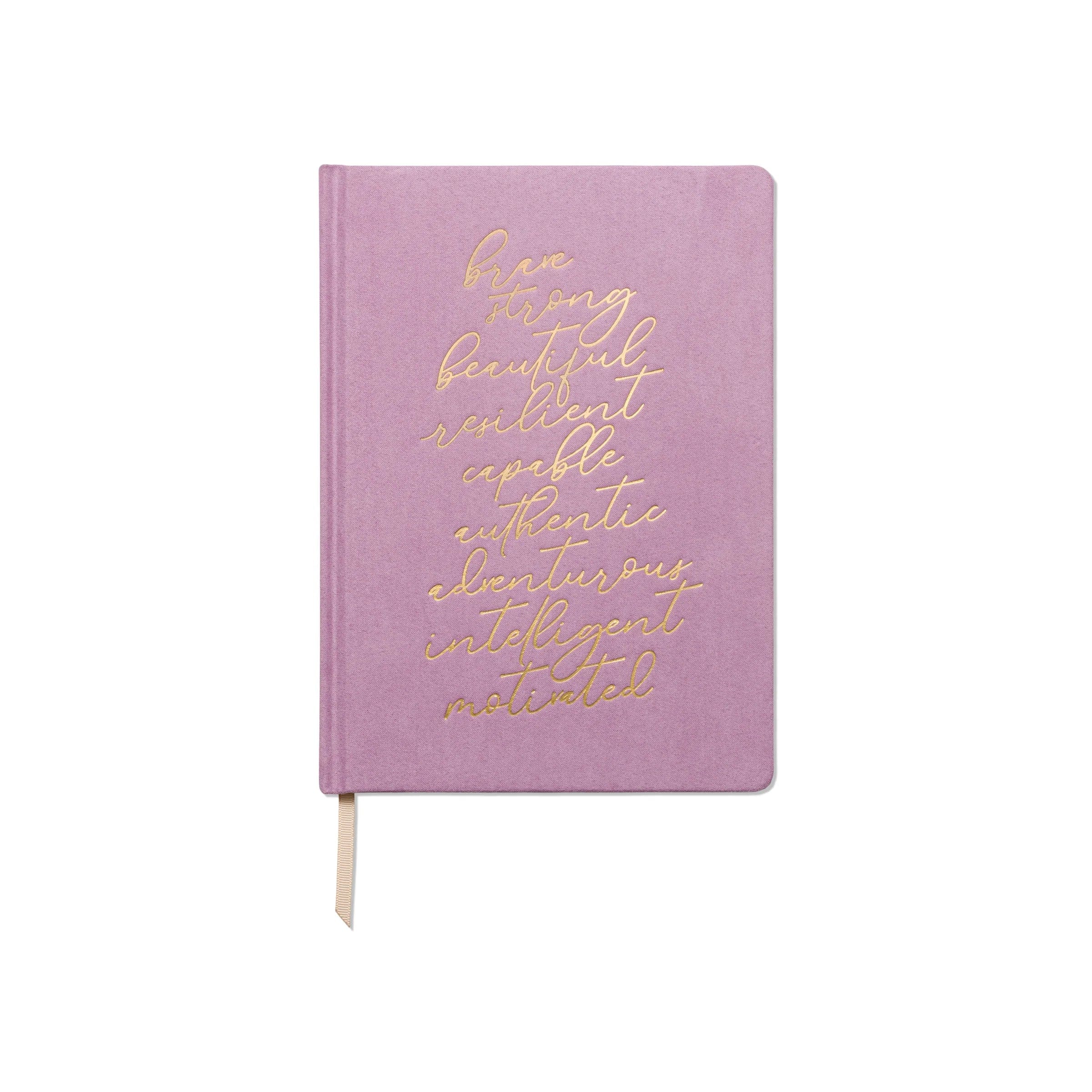 Affirmations Jumbo Bookcloth Journal - Inspirational Writing Notebook for Daily Gratitude & Self-Care | Perfect for Meditation, Goal Setting & Personal Growth
