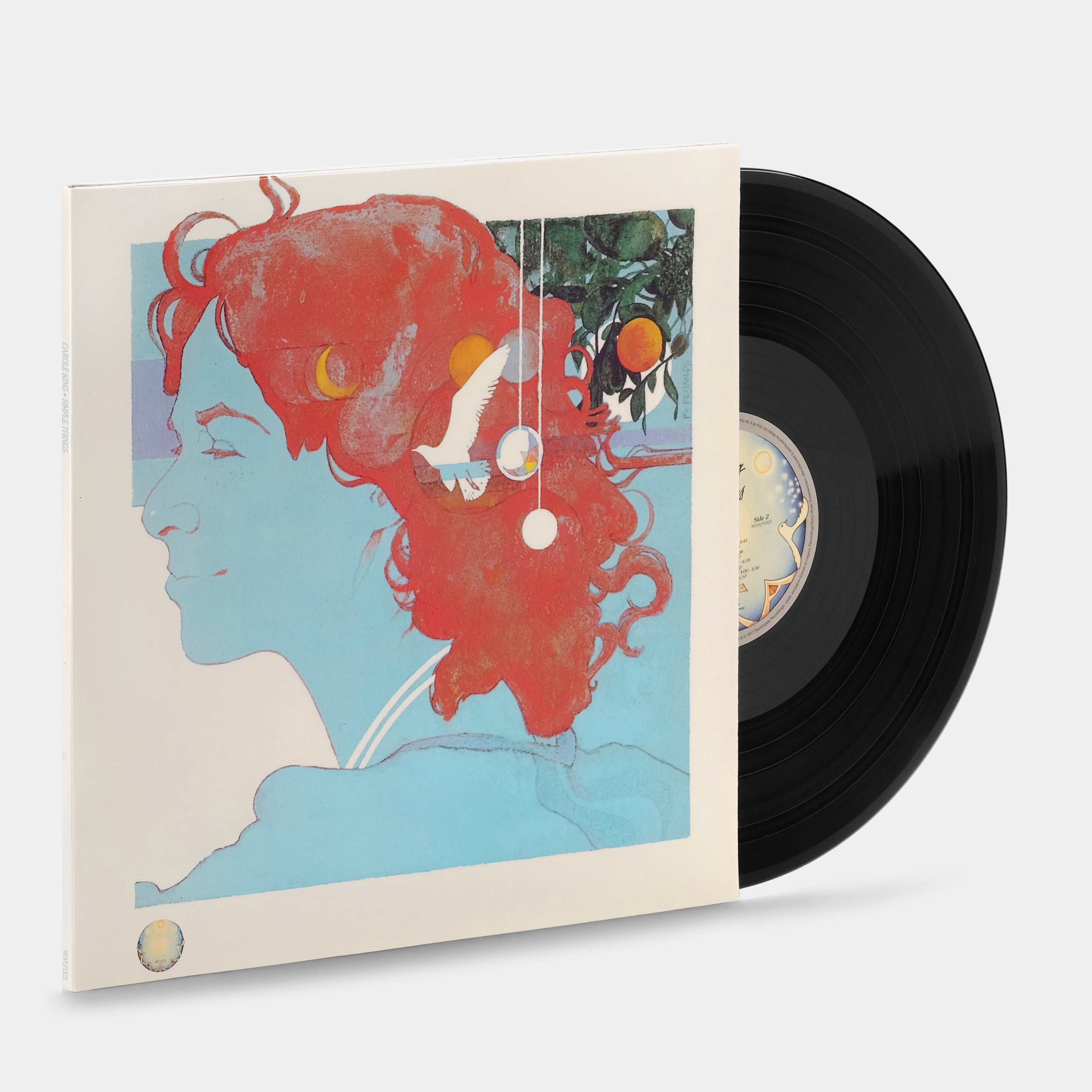Carole King Simple Things LP Vinyl Record - Classic 1977 Album - Perfect for Vinyl Collectors & Music Lovers - Great for Home Listening & Gift Giving
