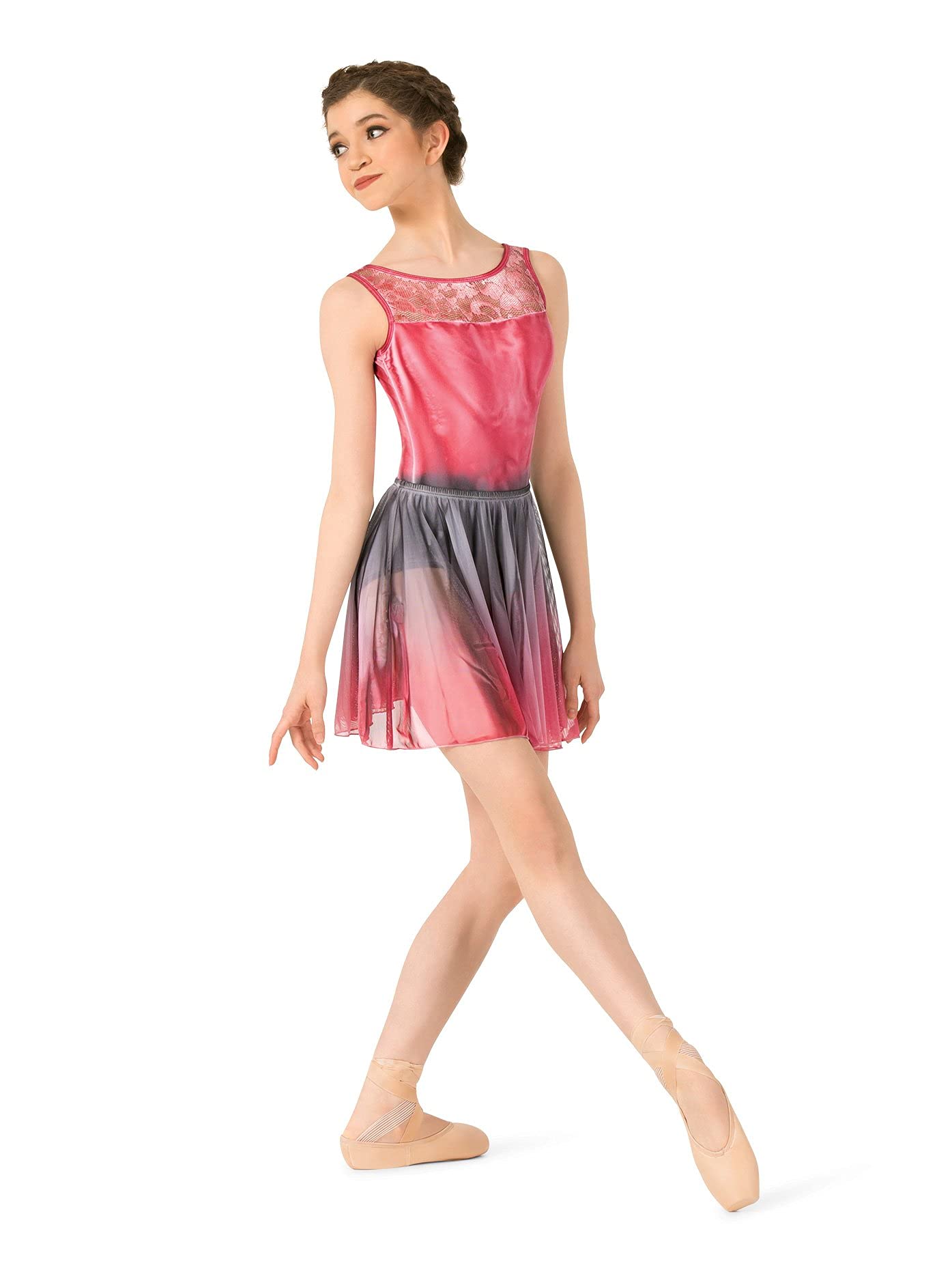 Hand Painted Watercolor Ballet Skirt for Girls - Dance & Play Wear