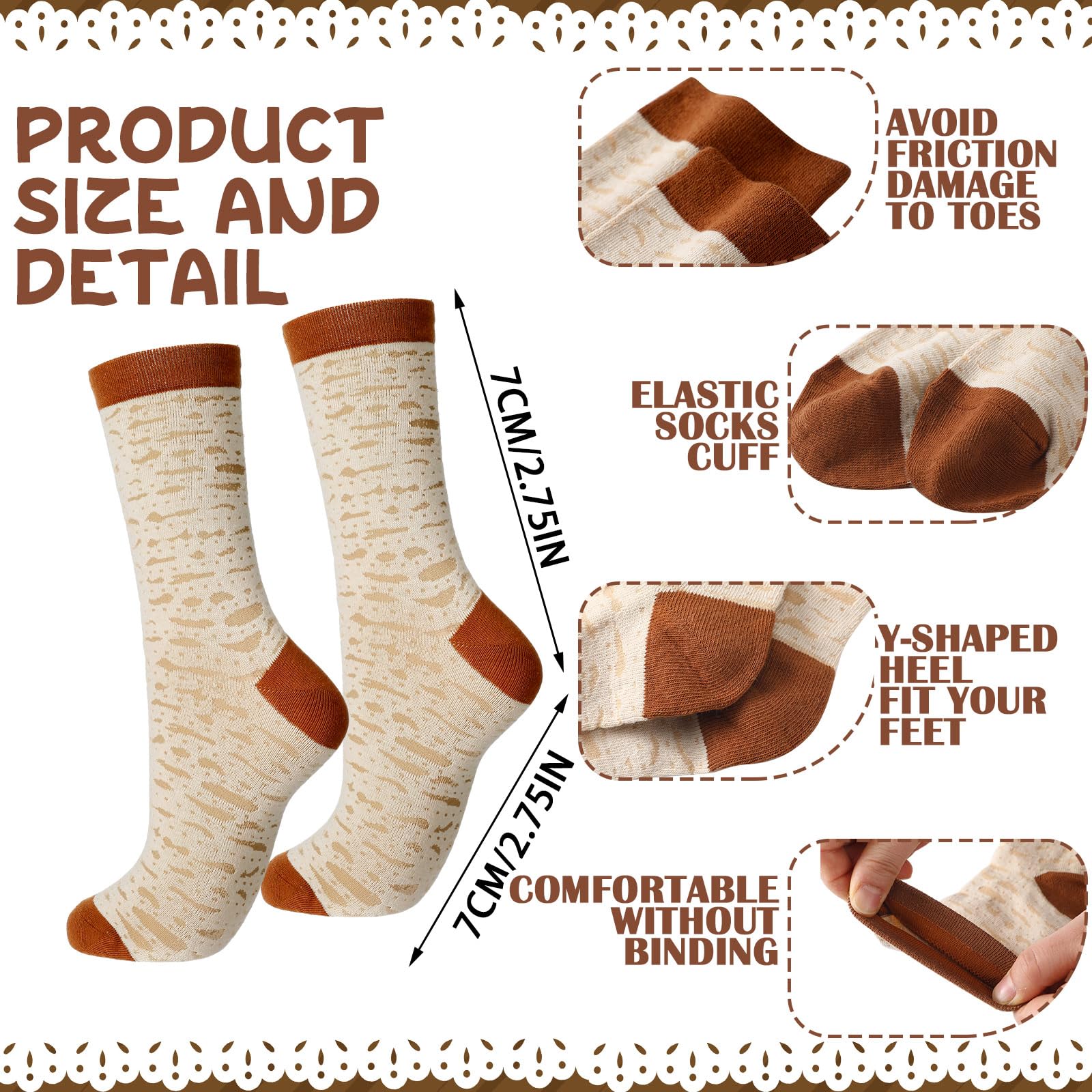 4 Pairs Passover Matzah Socks - Funny Adult Novelty Socks for Pesach Seder, Jewish Holiday Gifts for Men & Women - Perfect for Passover Parties, Family Gatherings & Religious Celebrations