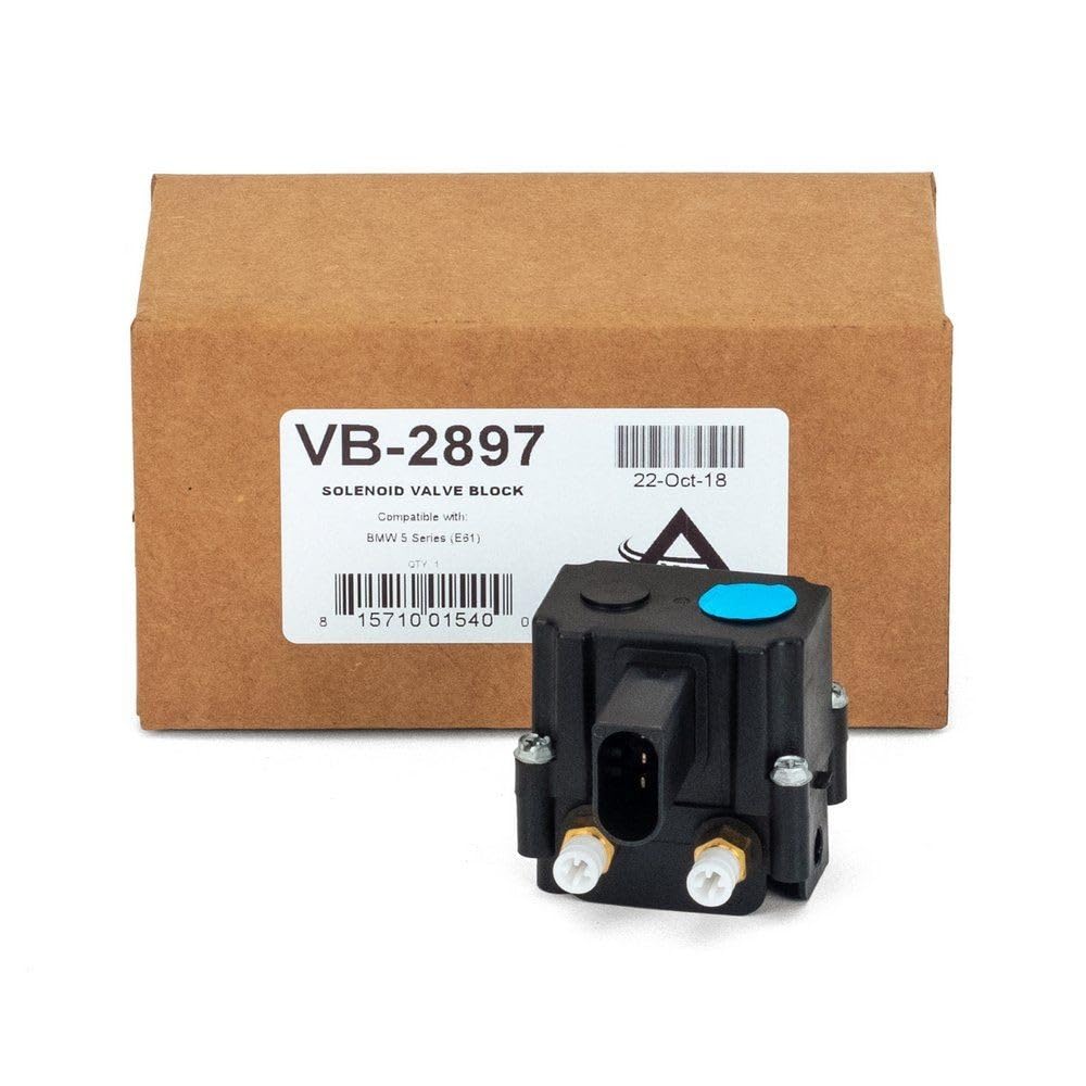 Heavy Duty Air Suspension Solenoid Valve Block Kit - Replacement for Trucks & SUVs - Perfect for Off-Roading, Towing & Performance Upgrades