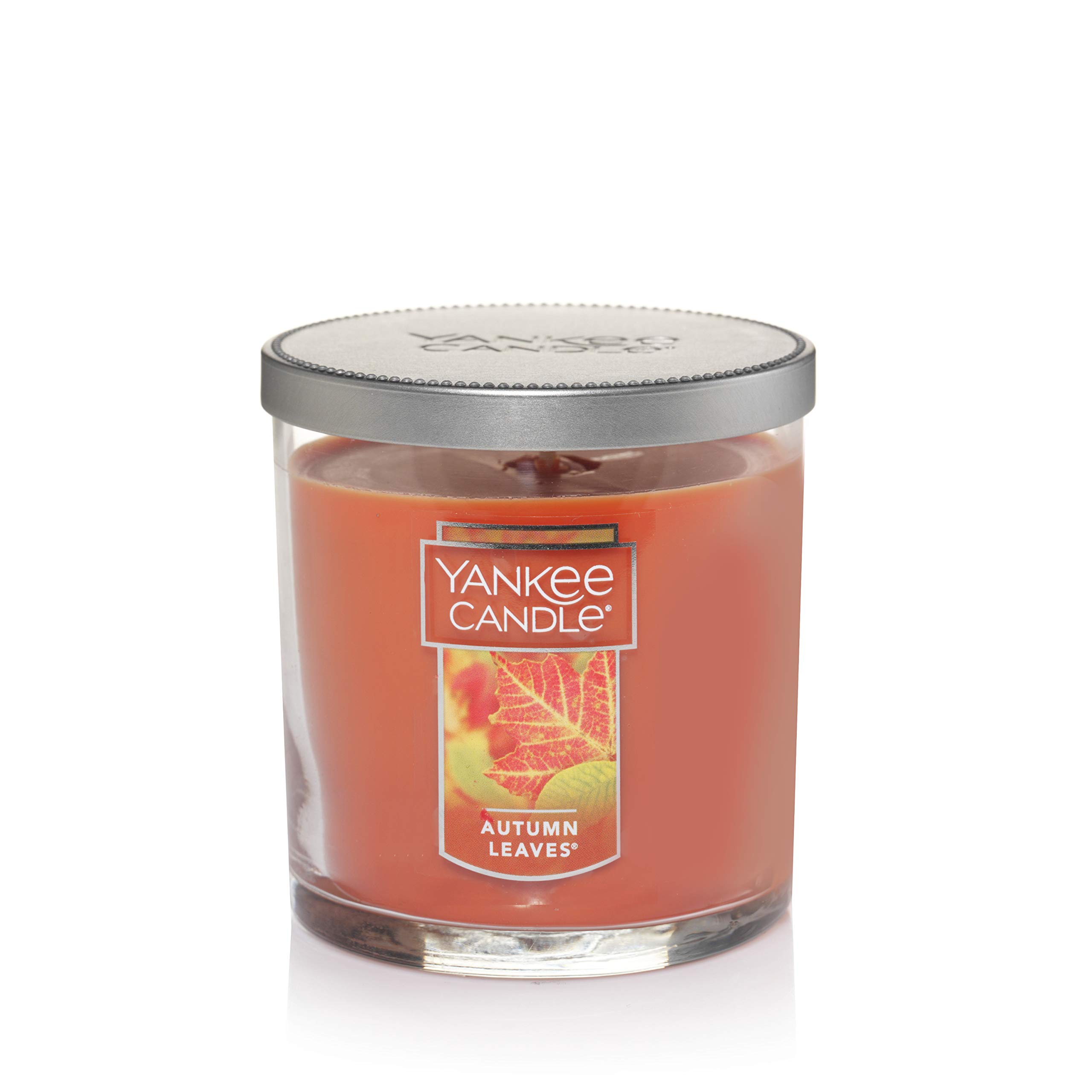Yankee Candle Autumn Leaves Scented Candle - 7oz Small Tumbler with Single Wick, 35+ Hours Burn Time | Fall Home Decor, Cozy Ambiance for Living Room & Bedroom