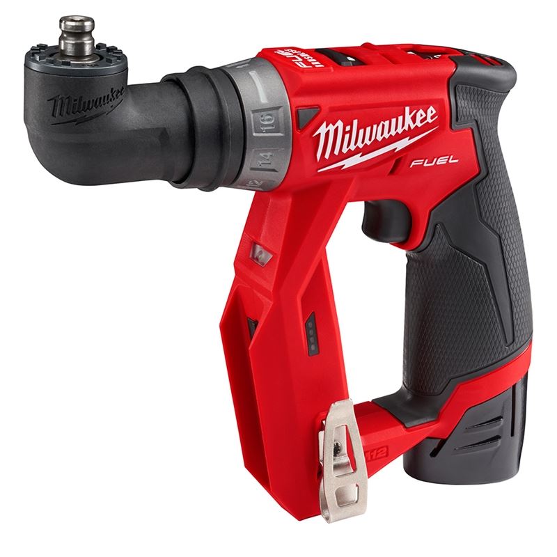 M12 FUEL 12V Brushless Cordless Drill/Driver Kit with Lithium-Ion Battery - Powerful Installation Tool for Construction, Woodworking & DIY Projects