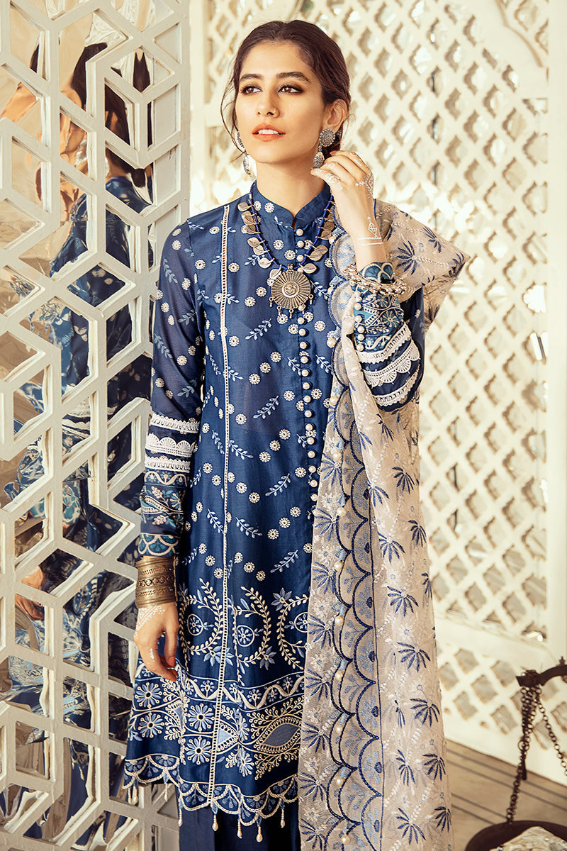 Muted Blue 3-Piece Outfit Set | Stylish Casual Wear for Women | Perfect for Daily Wear, Office & Weekend Outings