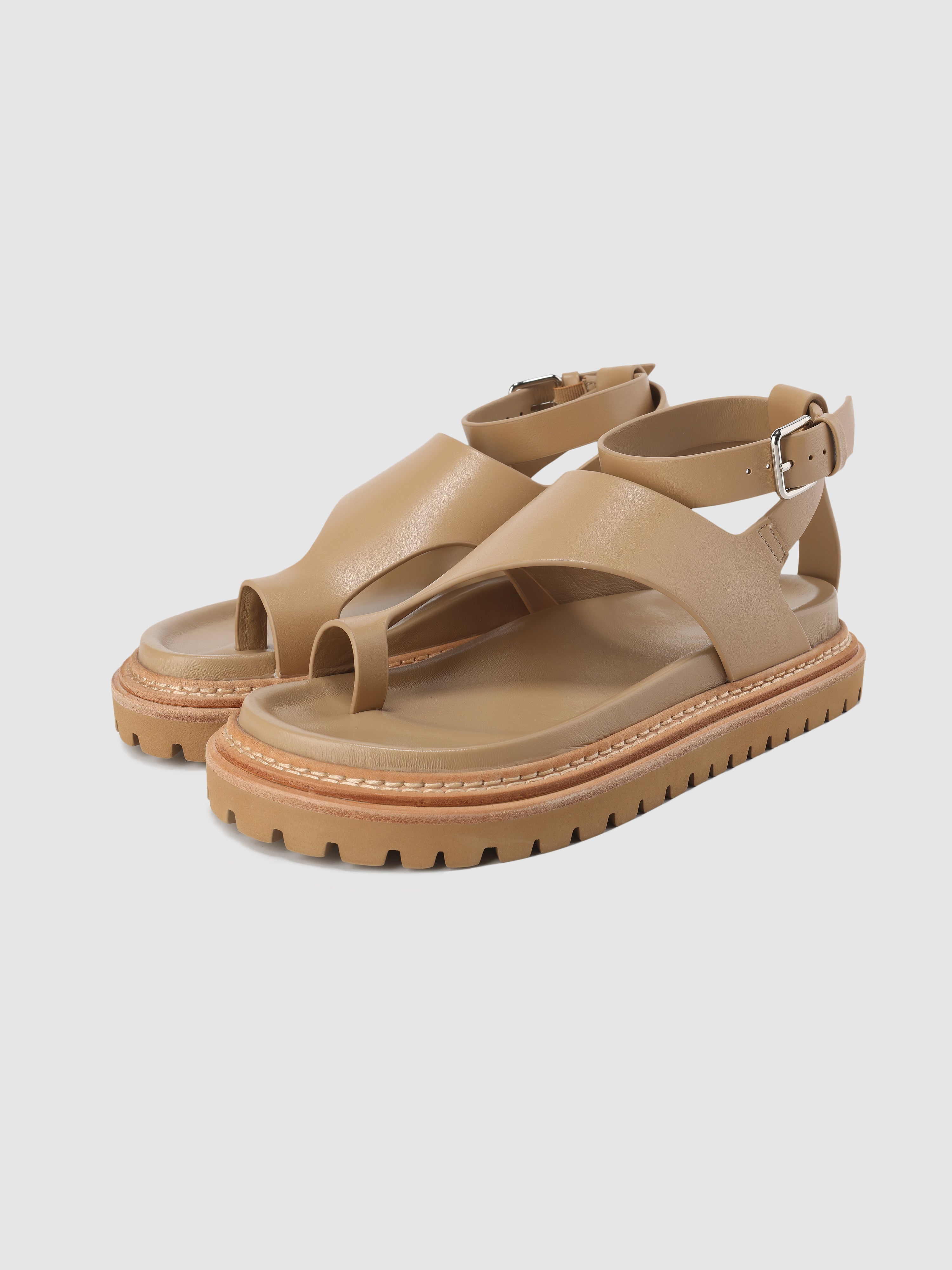 Women's Stylish Ring Toe Ankle Strap Sandals - Comfortable Summer Beach Wedding Shoes for Outdoor Parties & Vacations