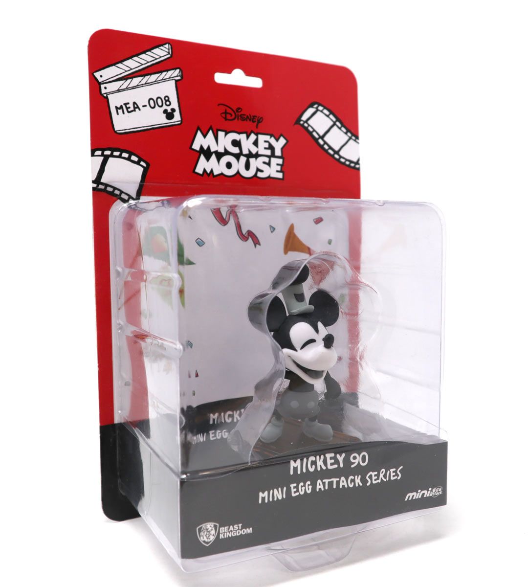 Mini Egg Attack Series Steamboat Willie Mickey 90th Anniversary Collectible Figure - Disney Mickey Mouse Vintage Toy for Display & Gifts - Perfect for Disney Fans, Collectors, and Home Decor
