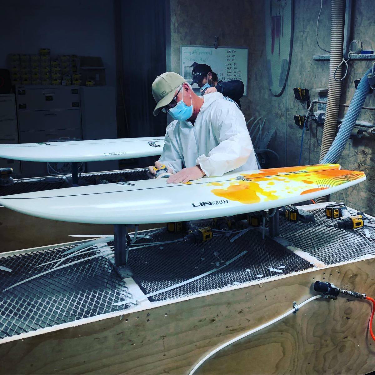 Libtech Lost Hydra 5'11 Surfboard - FCSII Compatible - High Performance Shortboard for All Wave Conditions - Perfect for Beach, Reef, and Point Breaks