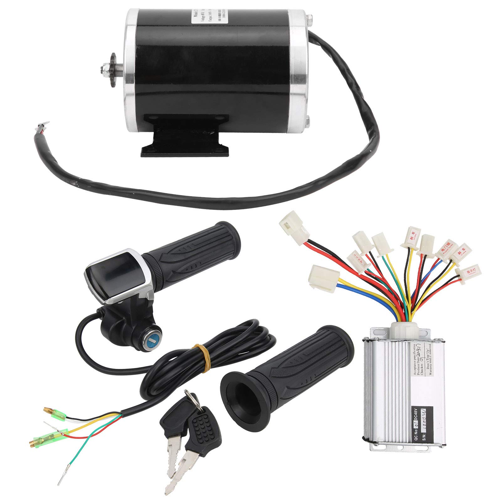 Raguso Electric Bicycle Conversion Kit - Aluminum Alloy DIY Ebike Motor Kit for Scooters & Tricycles | Durable & Easy Installation for Commuting & Outdoor Adventures