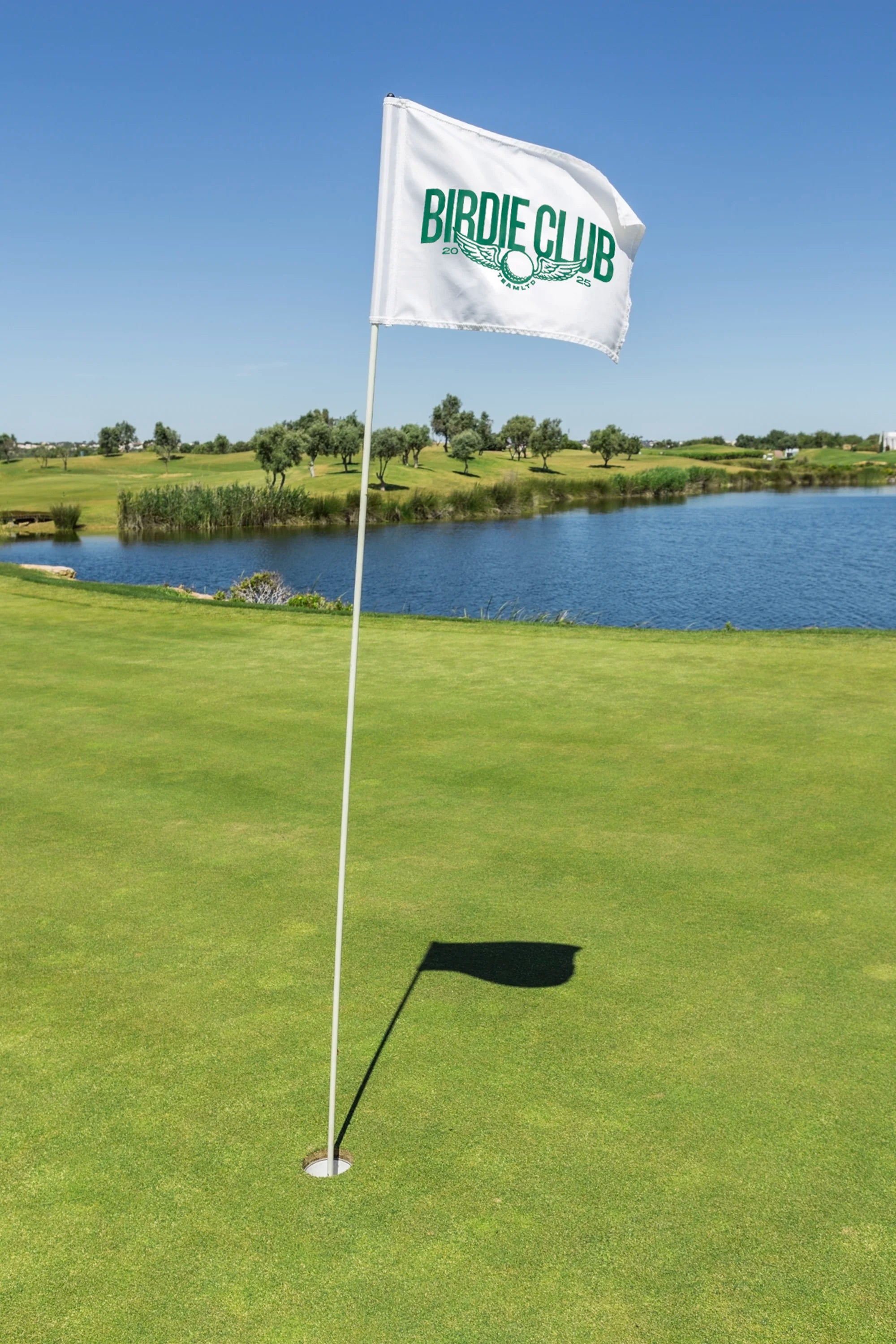 Premium Golf Flag for Birdie Club - Durable Outdoor Golf Course Marker - Perfect for Backyard Practice, Tournaments & Golf Decor