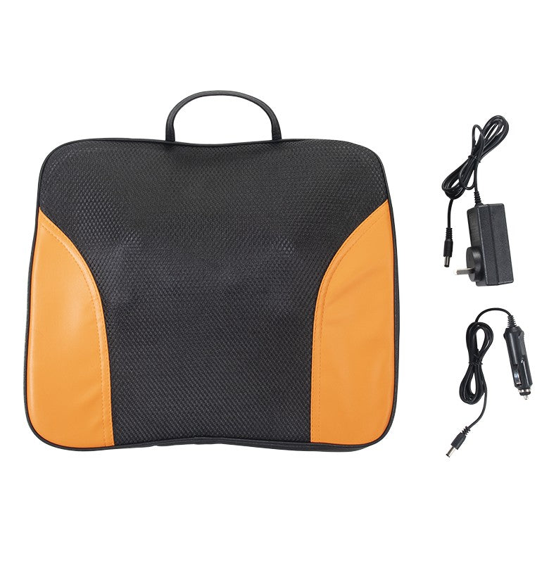 Shiatsu Back Massager with Heat - Deep Tissue Kneading for Neck, Shoulder & Lower Back Pain Relief - Perfect for Home, Office & Car Use